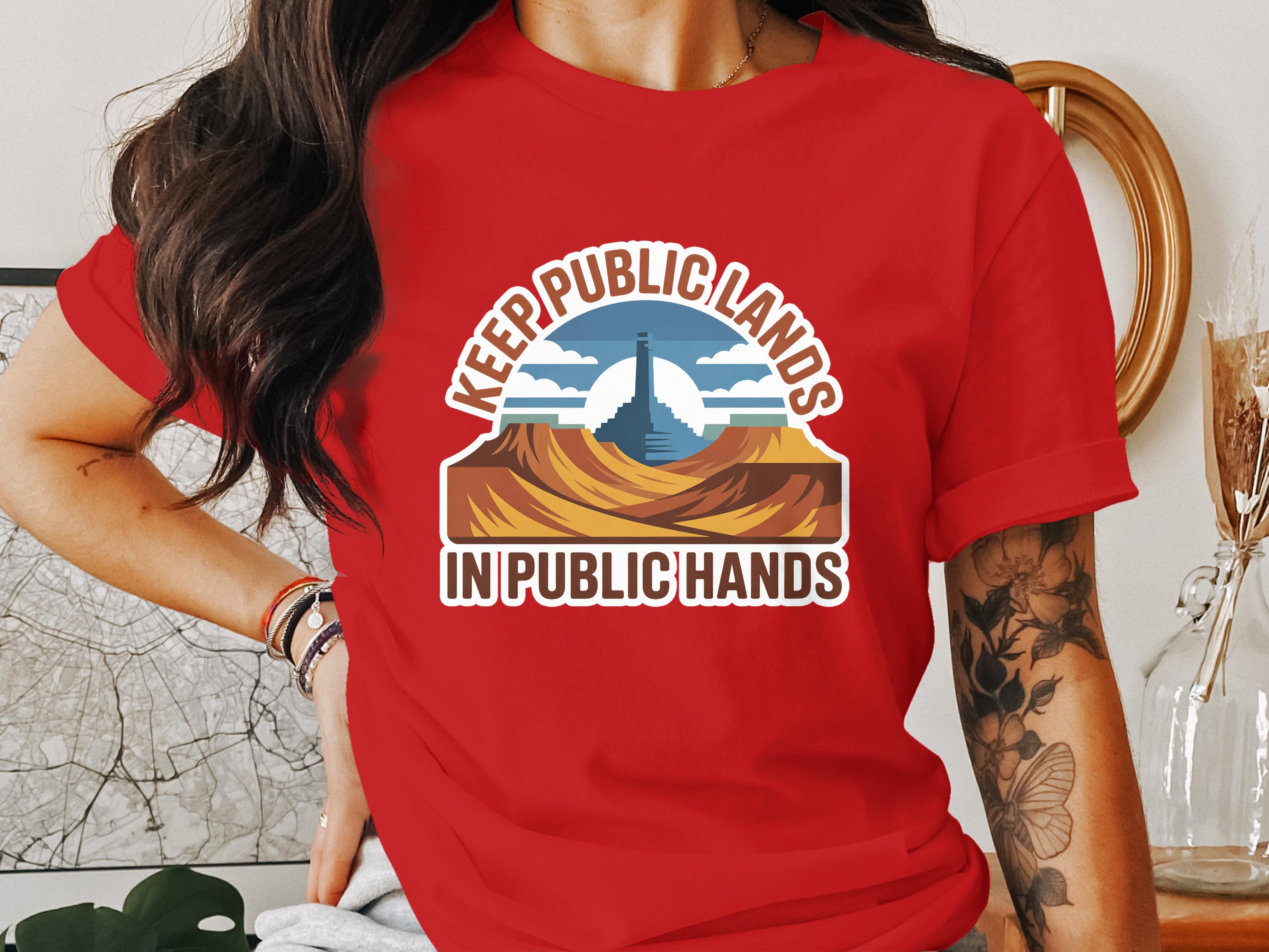 Keep Public Lands In Public Hands T-shirt product type