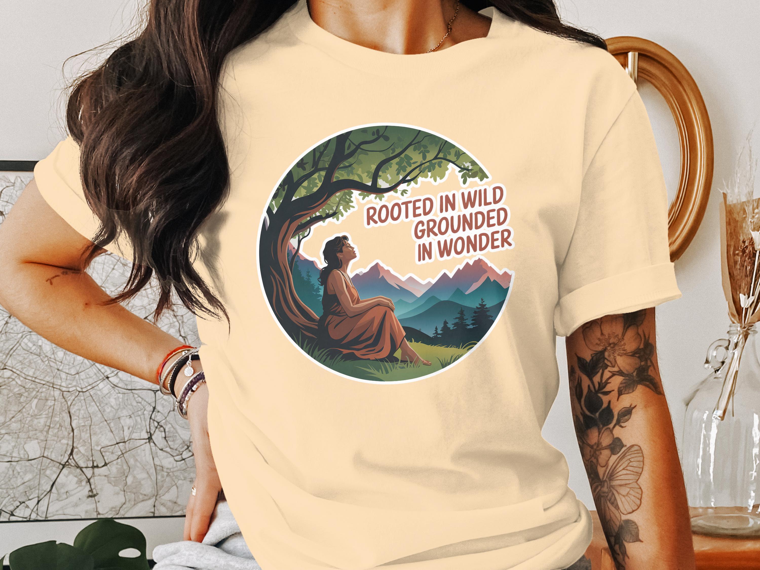 Rooted in Wild Grounded in Wonder Graphic Tee product