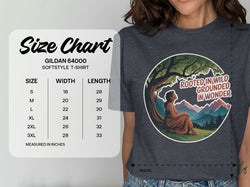 Rooted in Wild Grounded in Wonder T-shirt product