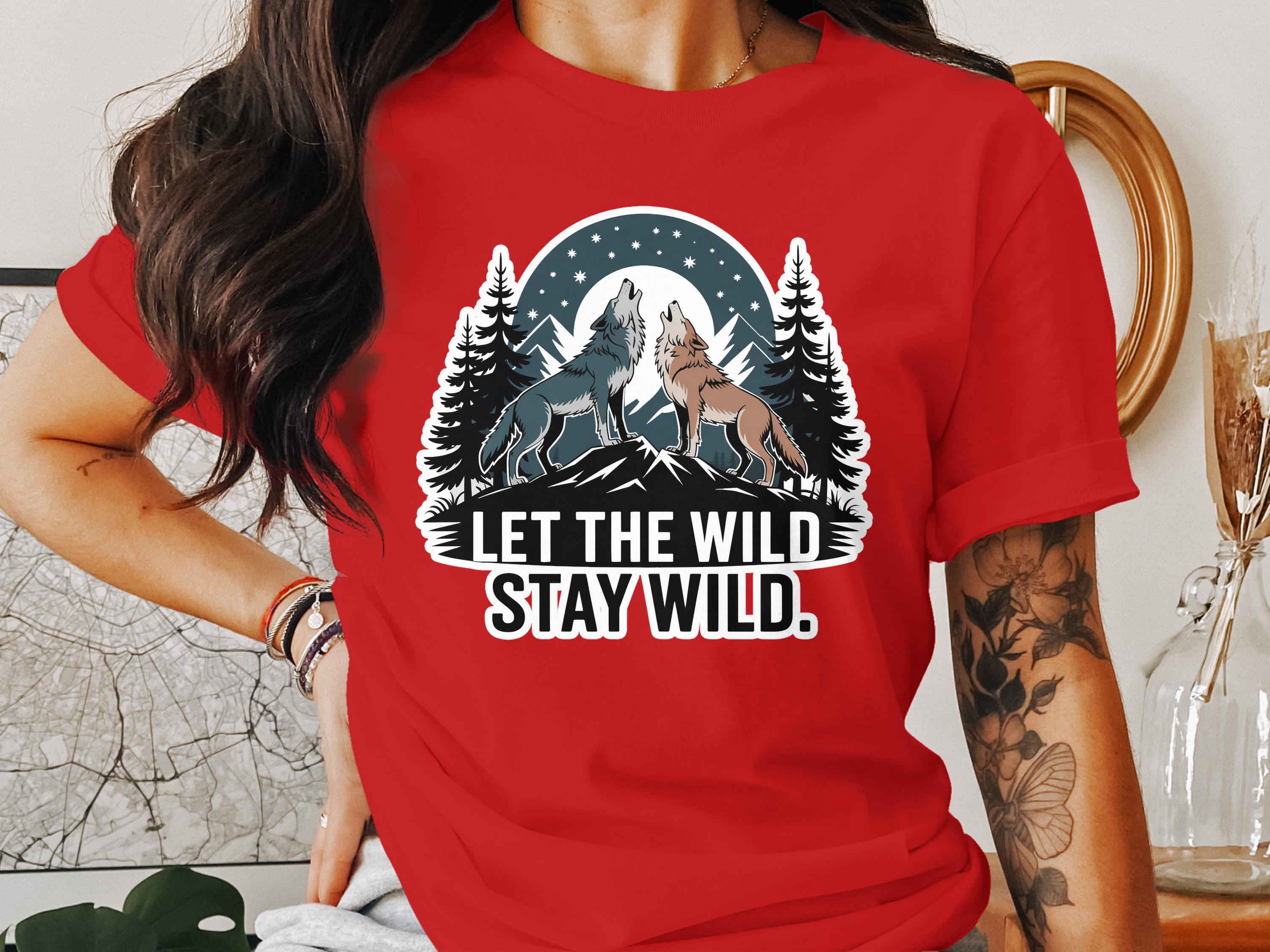 Let The Wild Stay Wild Graphic T-Shirt product