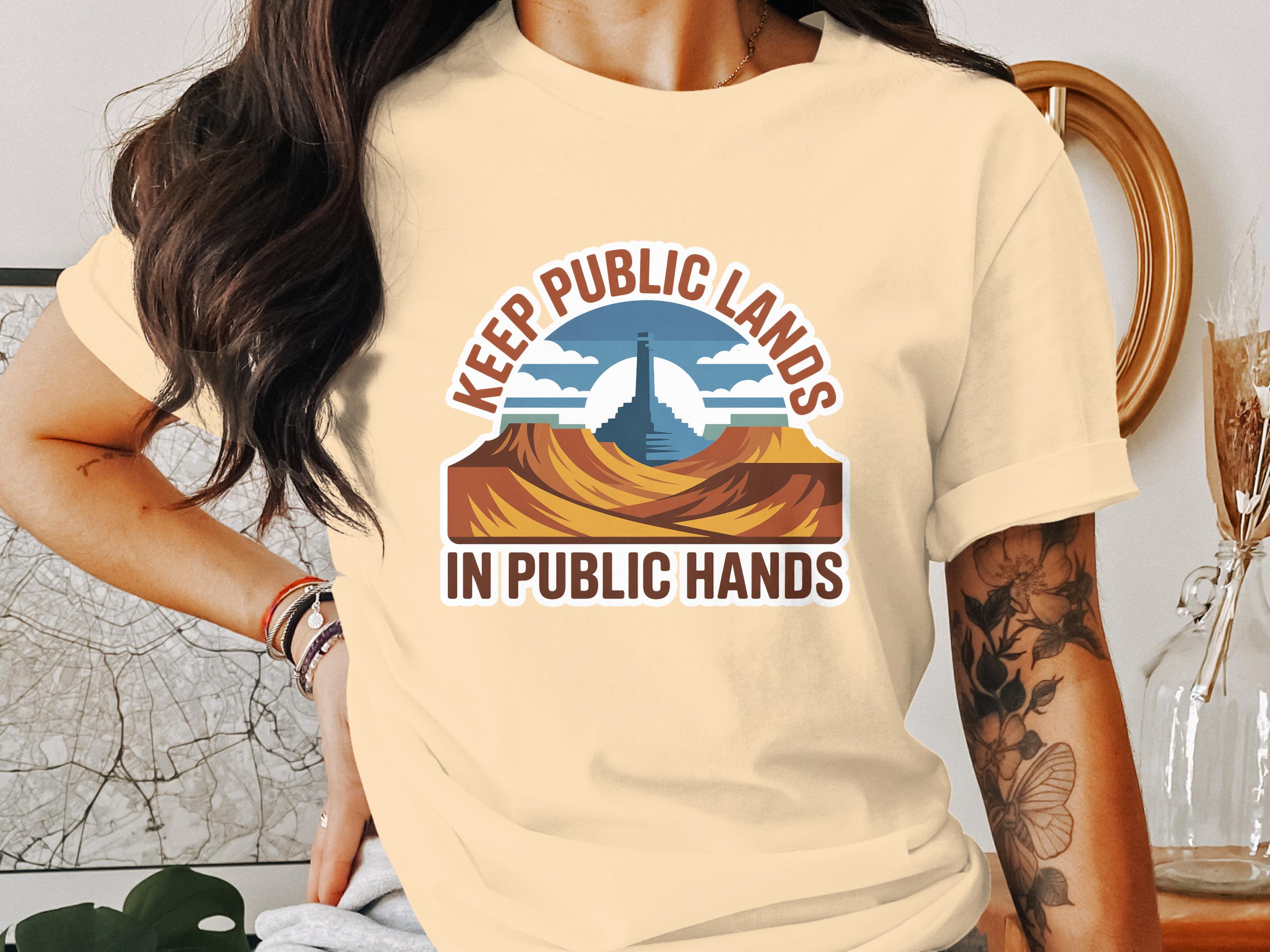 Keep Public Lands in Public Hands T-Shirt product