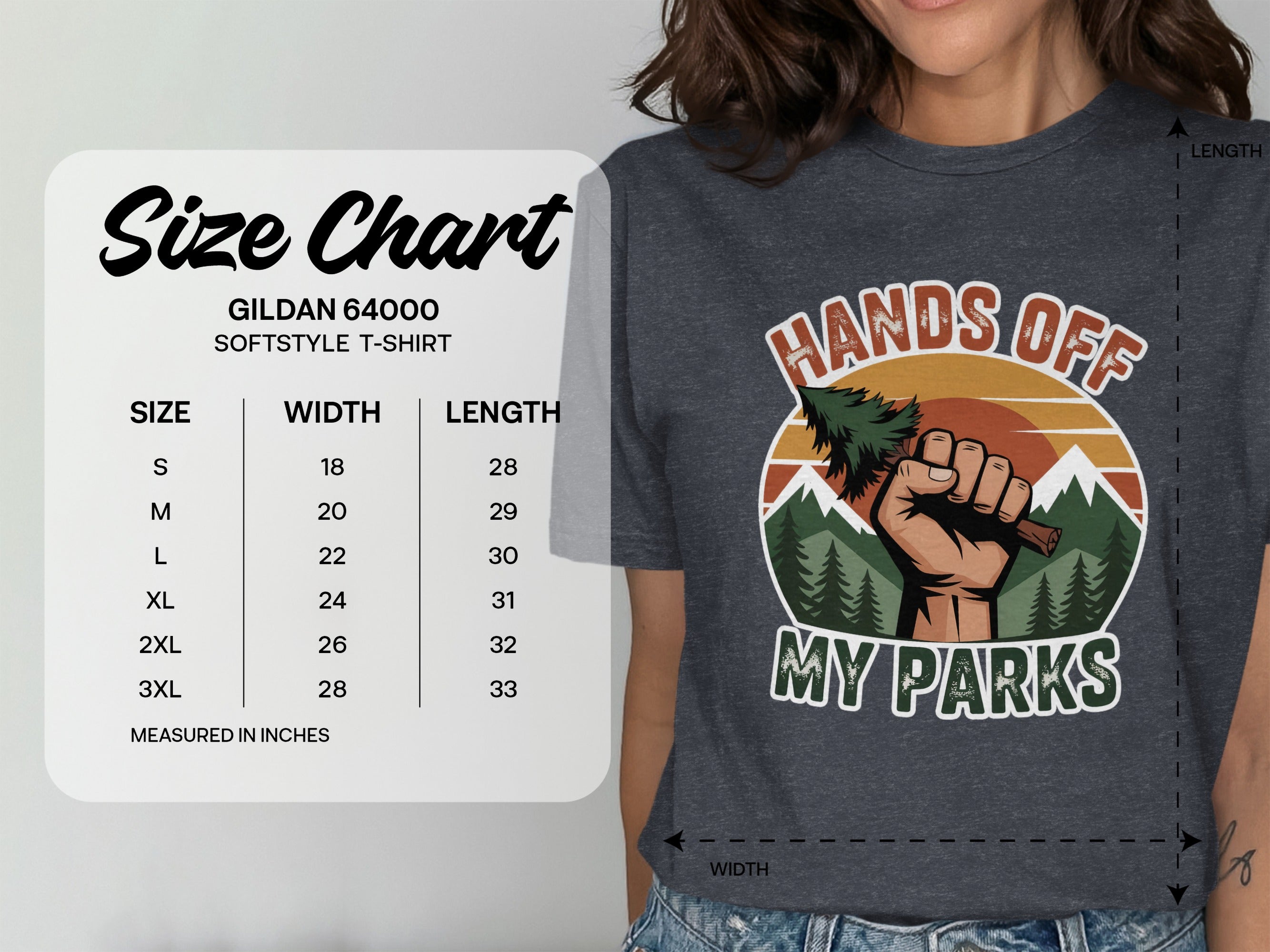 Hands Off My Parks Graphic T-Shirt product