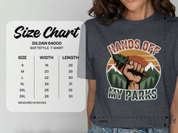 Hands Off My Parks Graphic T-Shirt product
