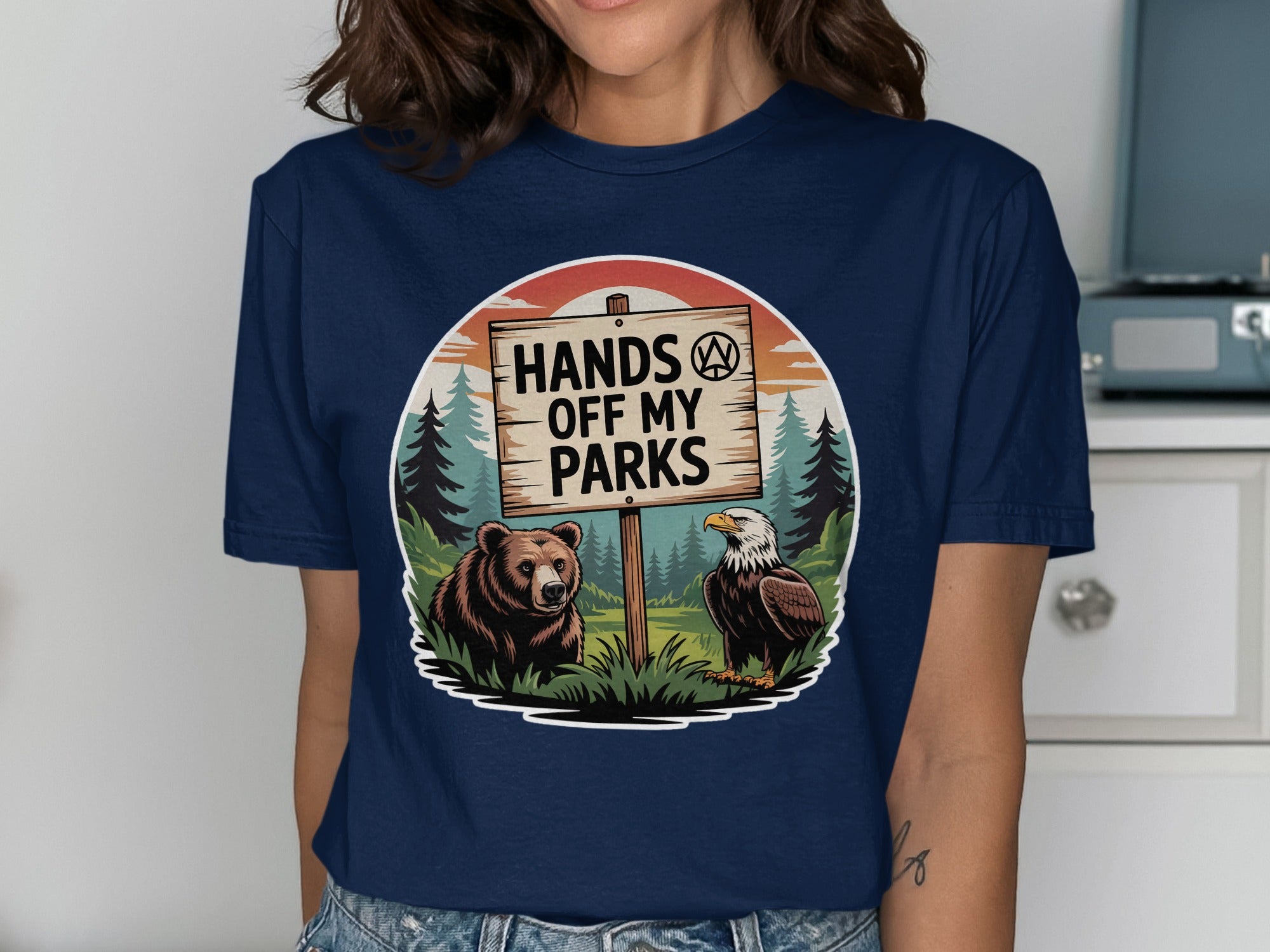 Hands Off My Parks Graphic T-shirt product type