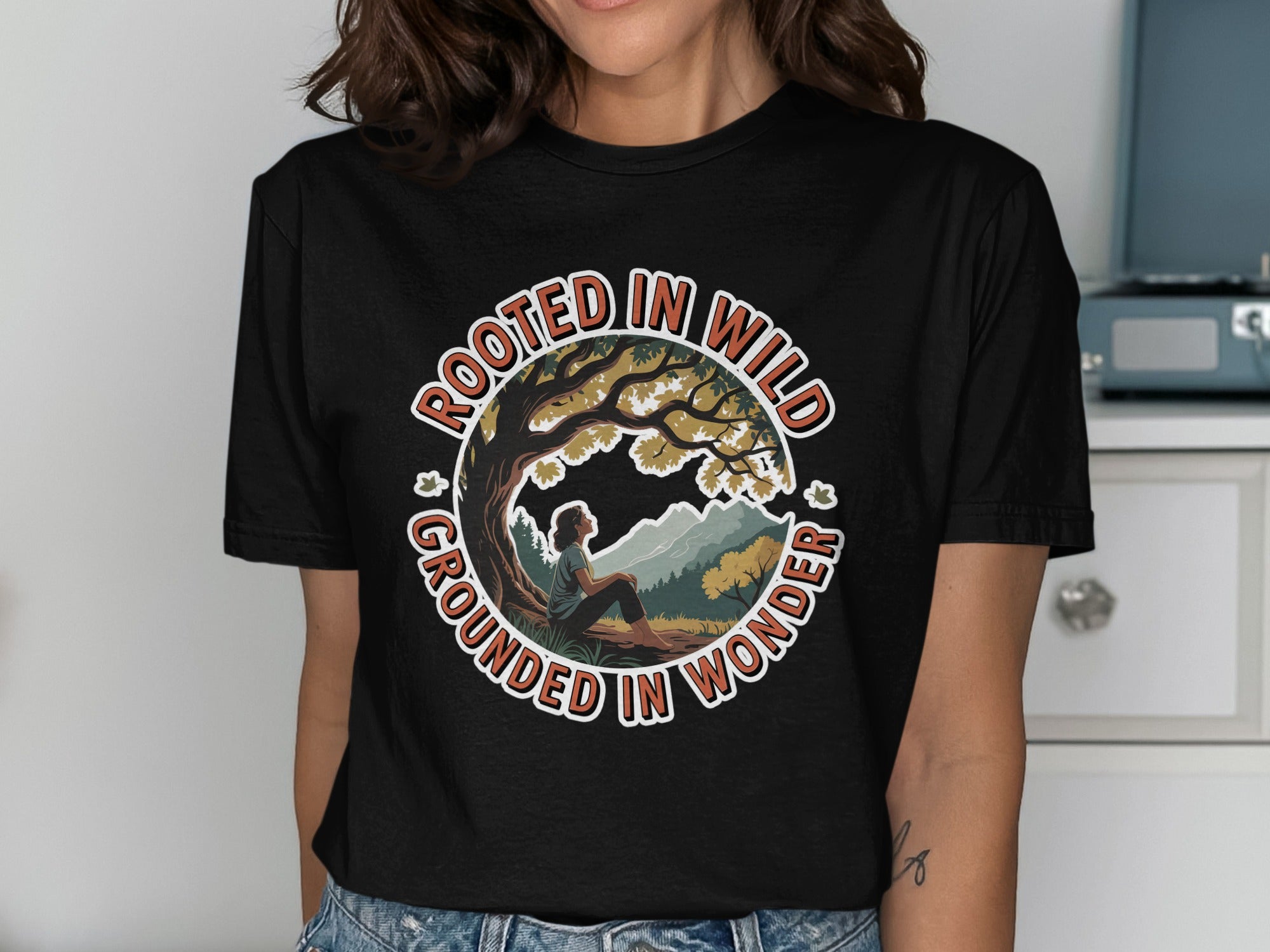 Rooted In Wild Grounded In Wonder T-shirt product type