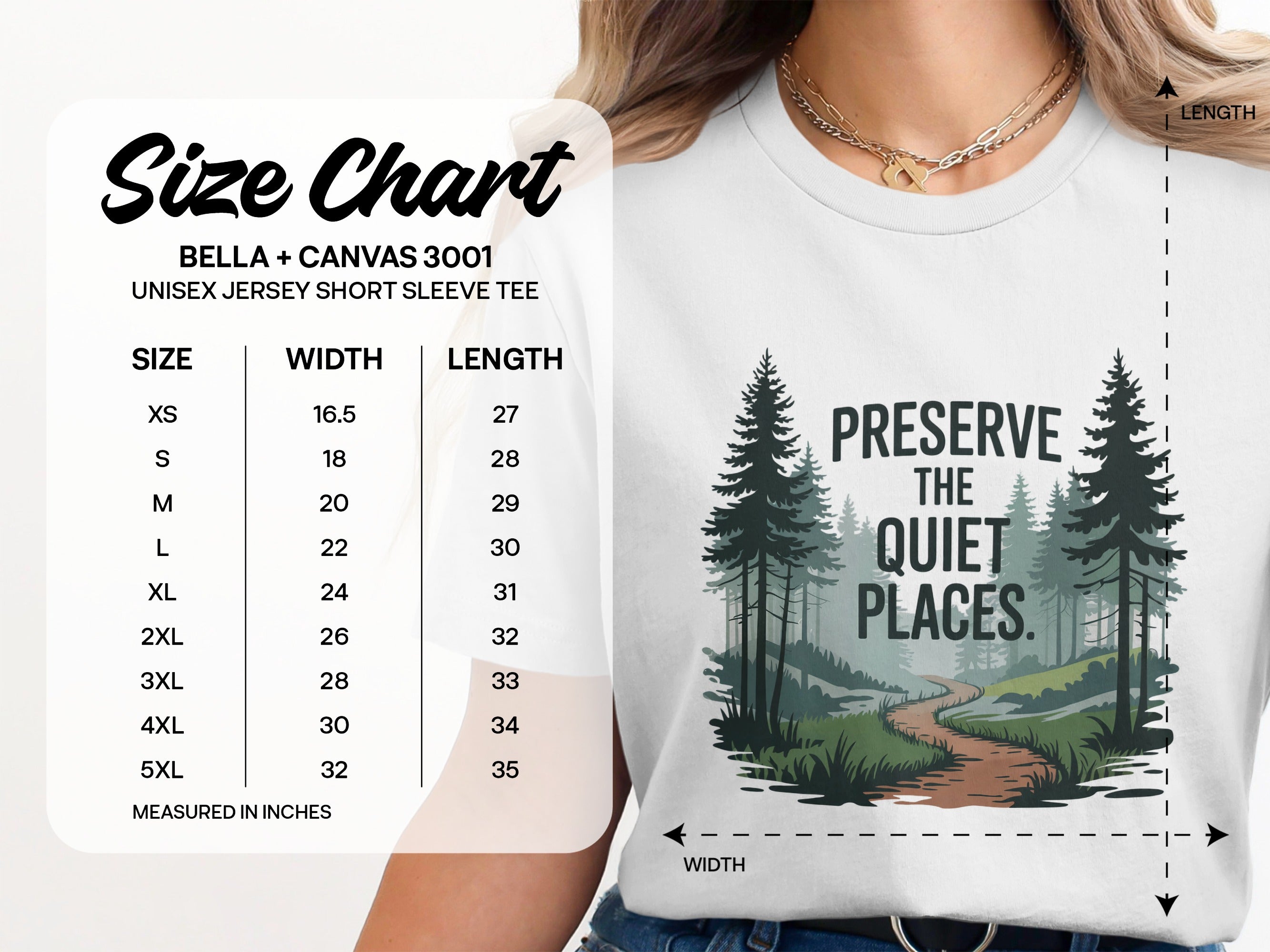 Preserve the Quiet Places Graphic Tee Product