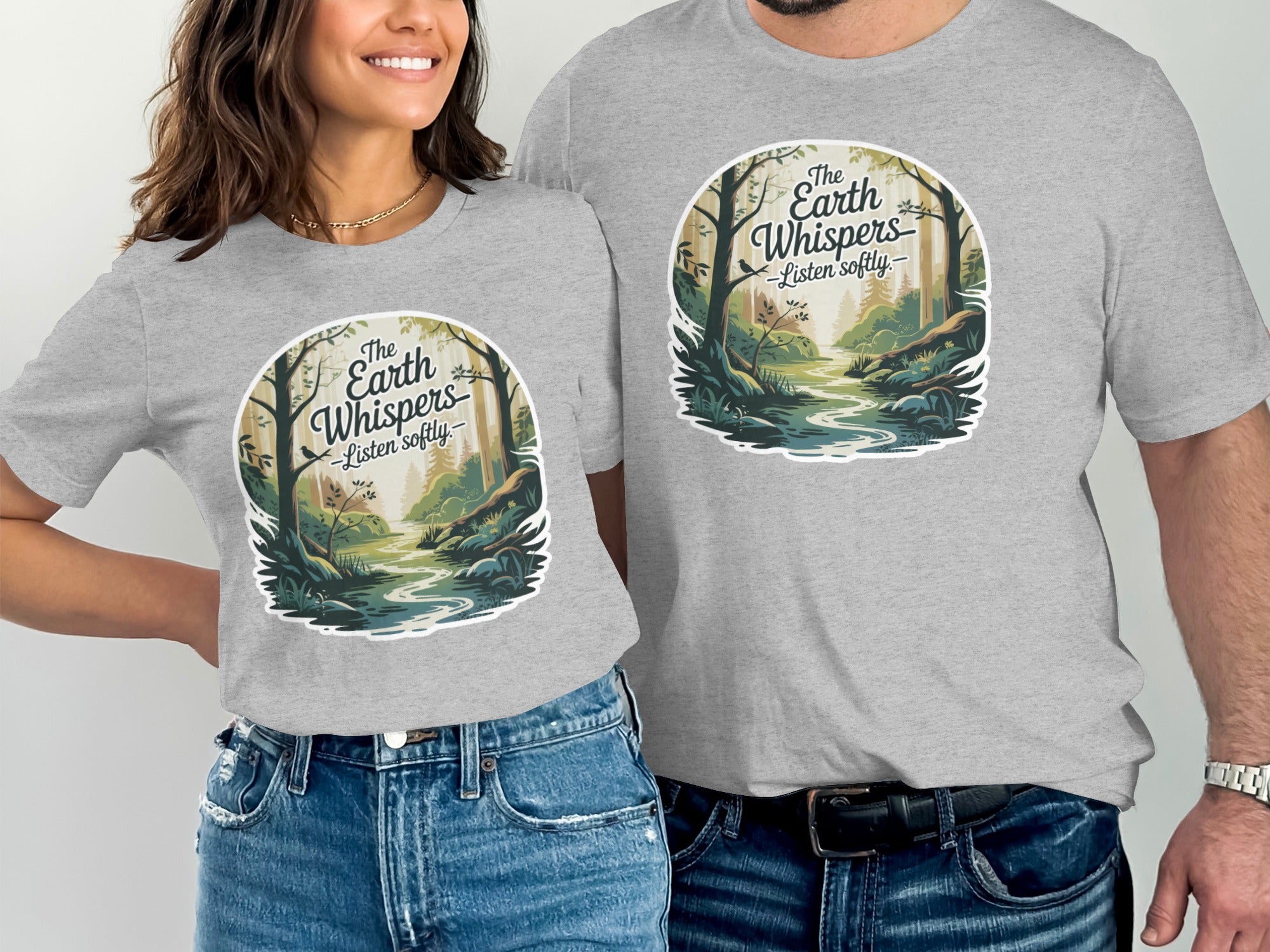 The Earth Whispers Listen Softly Unisex T-shirt