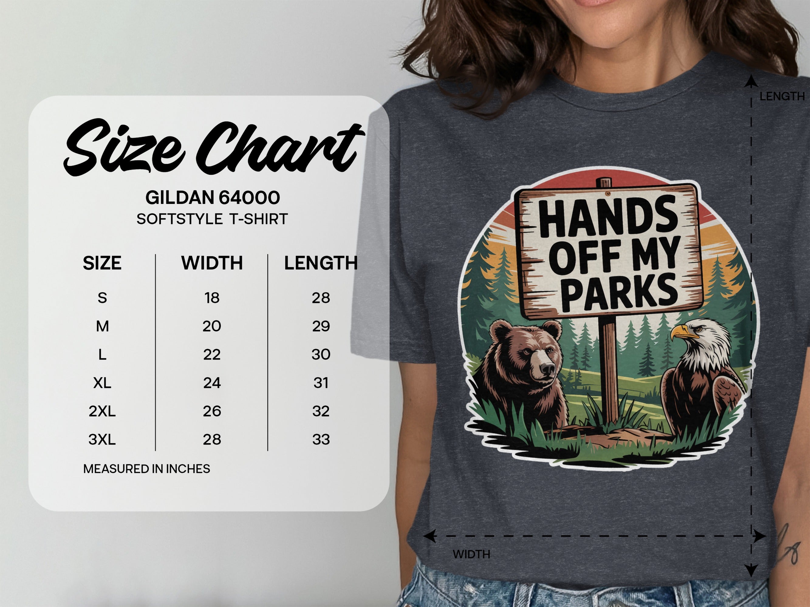 Hands Off My Parks Graphic T-Shirt product