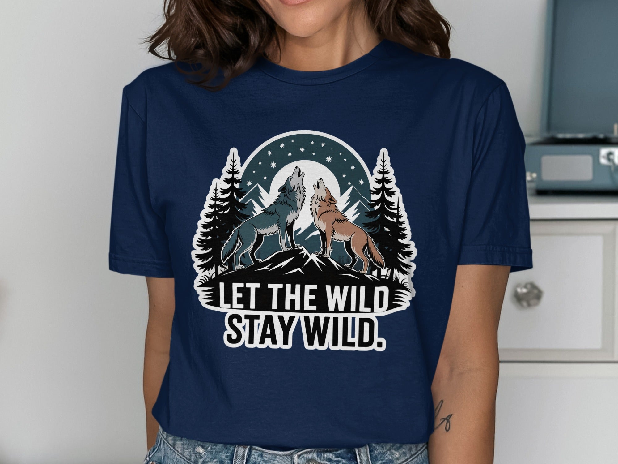 Let The Wild Stay Wild Graphic T-Shirt product type