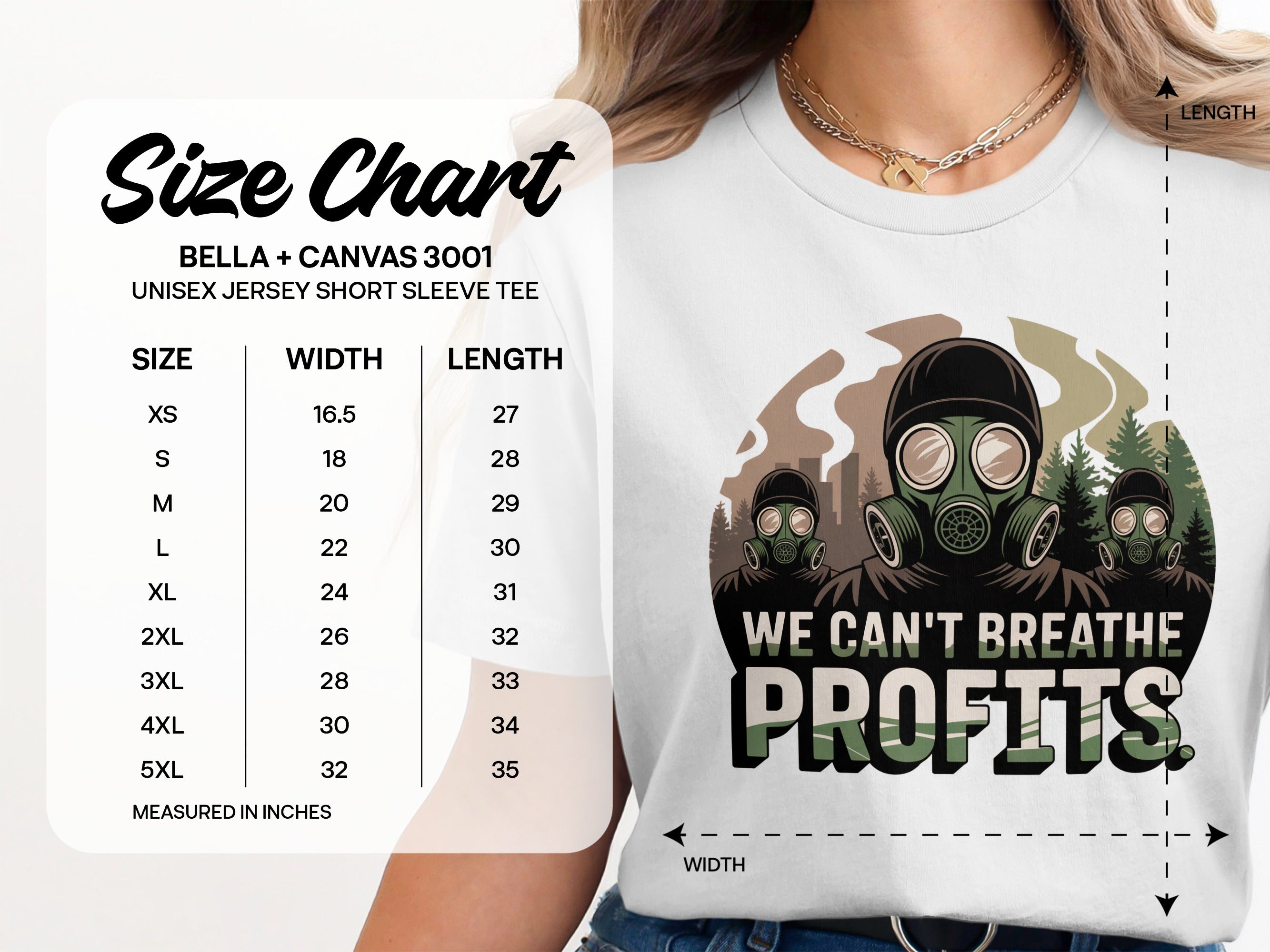 We Can't Breathe Profits Short Sleeve Tee product