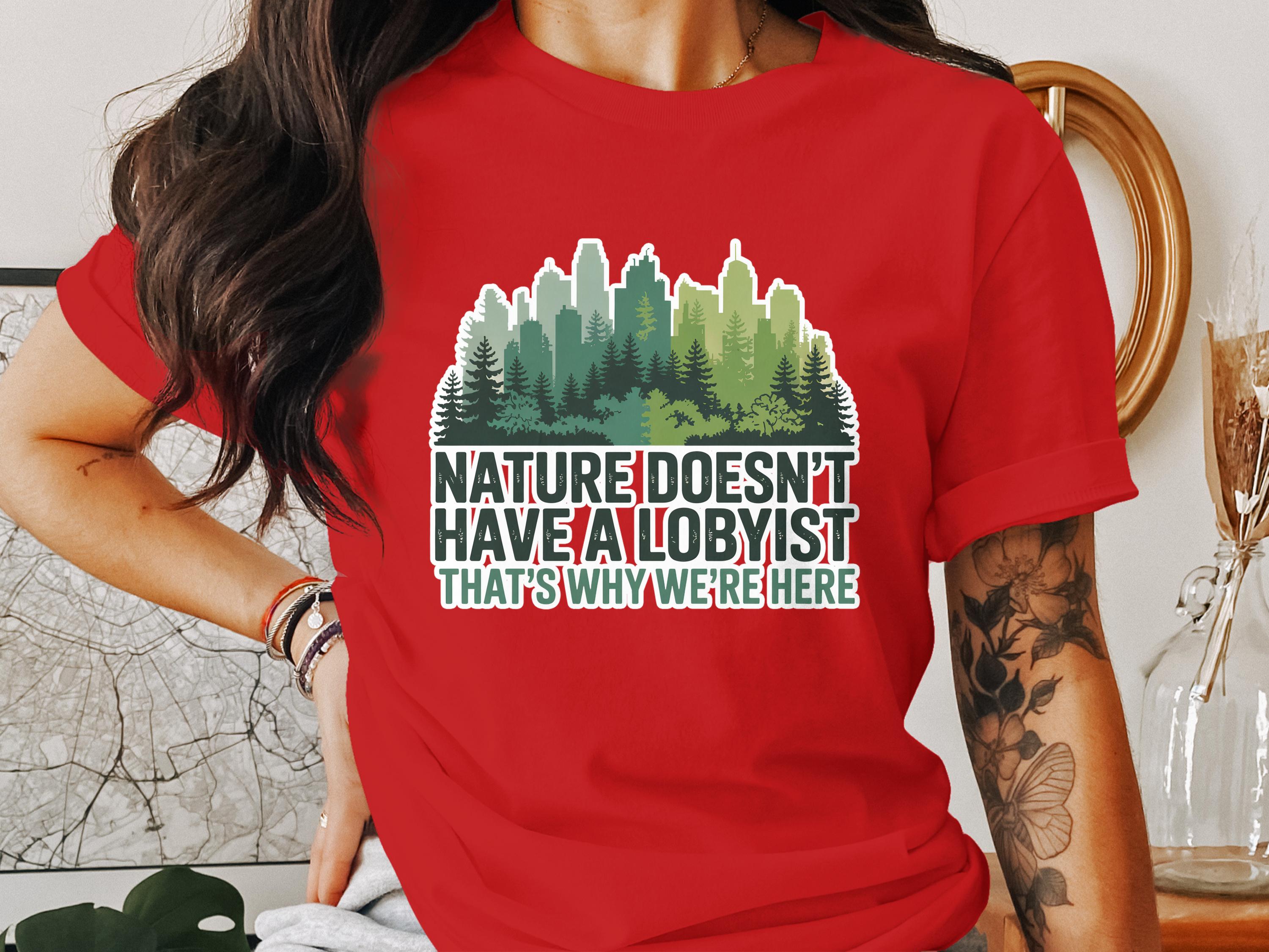 Nature Slogan Graphic Print Women's T-Shirt product