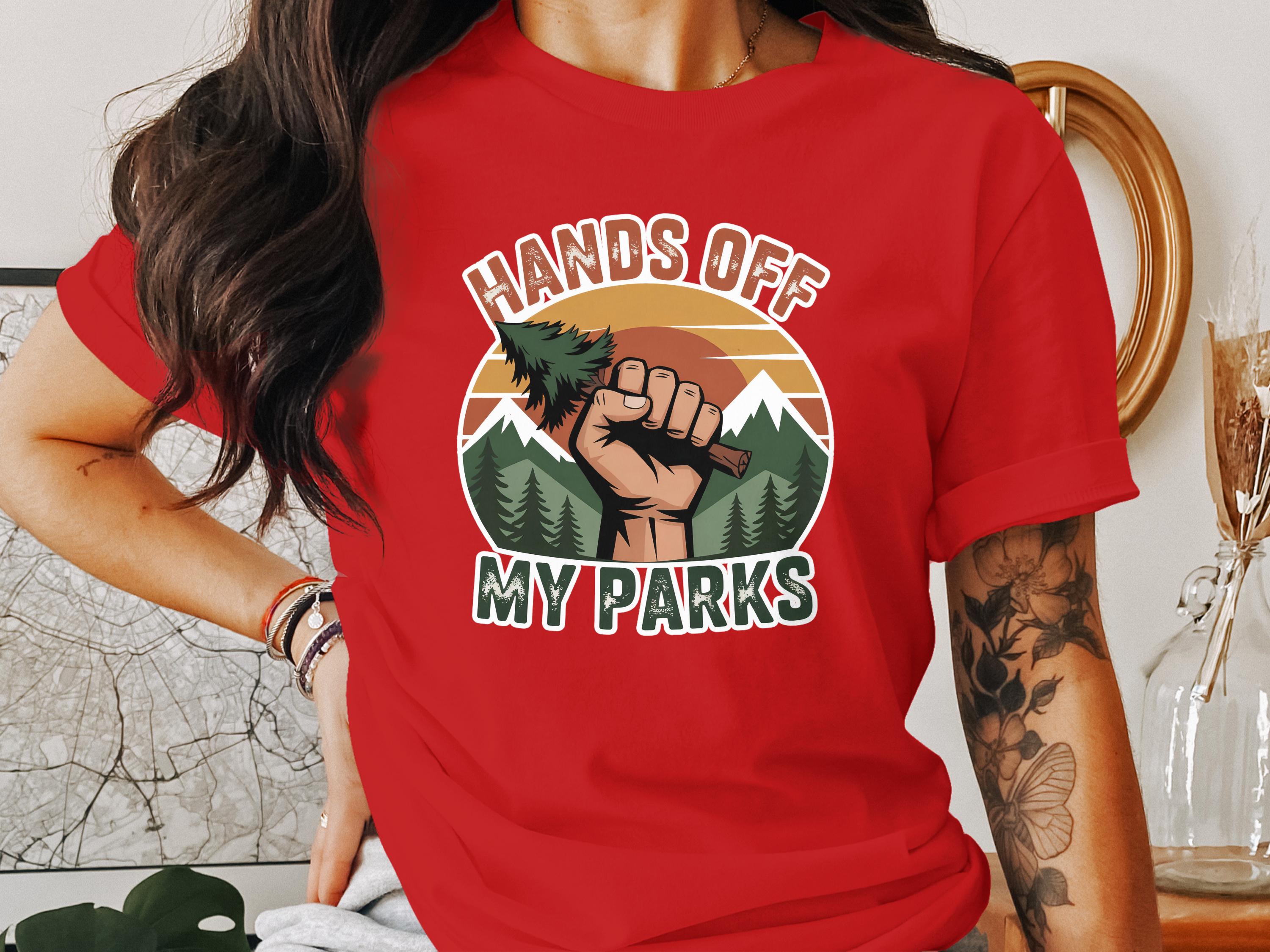 Hands Off My Parks Graphic T-shirt product type