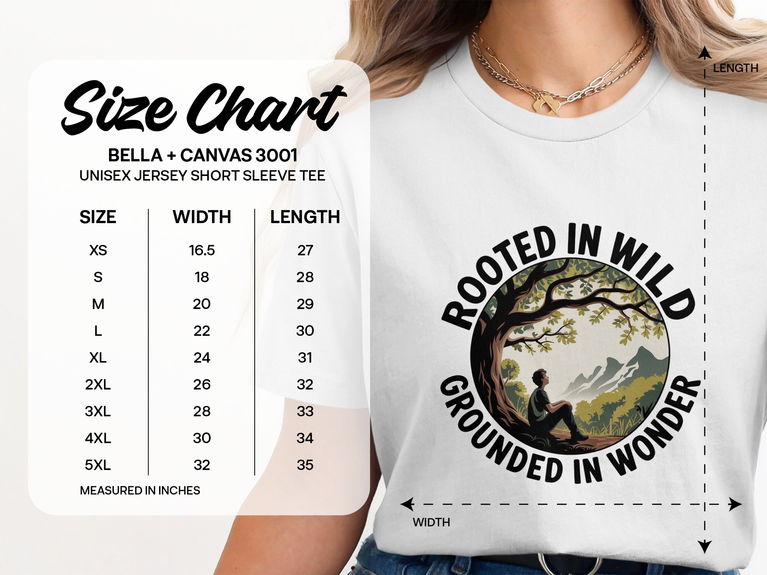 Rooted in Wild Grounded in Wonder T-Shirt product