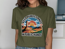 Keep Public Lands in Public Hands T-shirt product