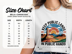 Keep Public Lands Graphic T-Shirt Product