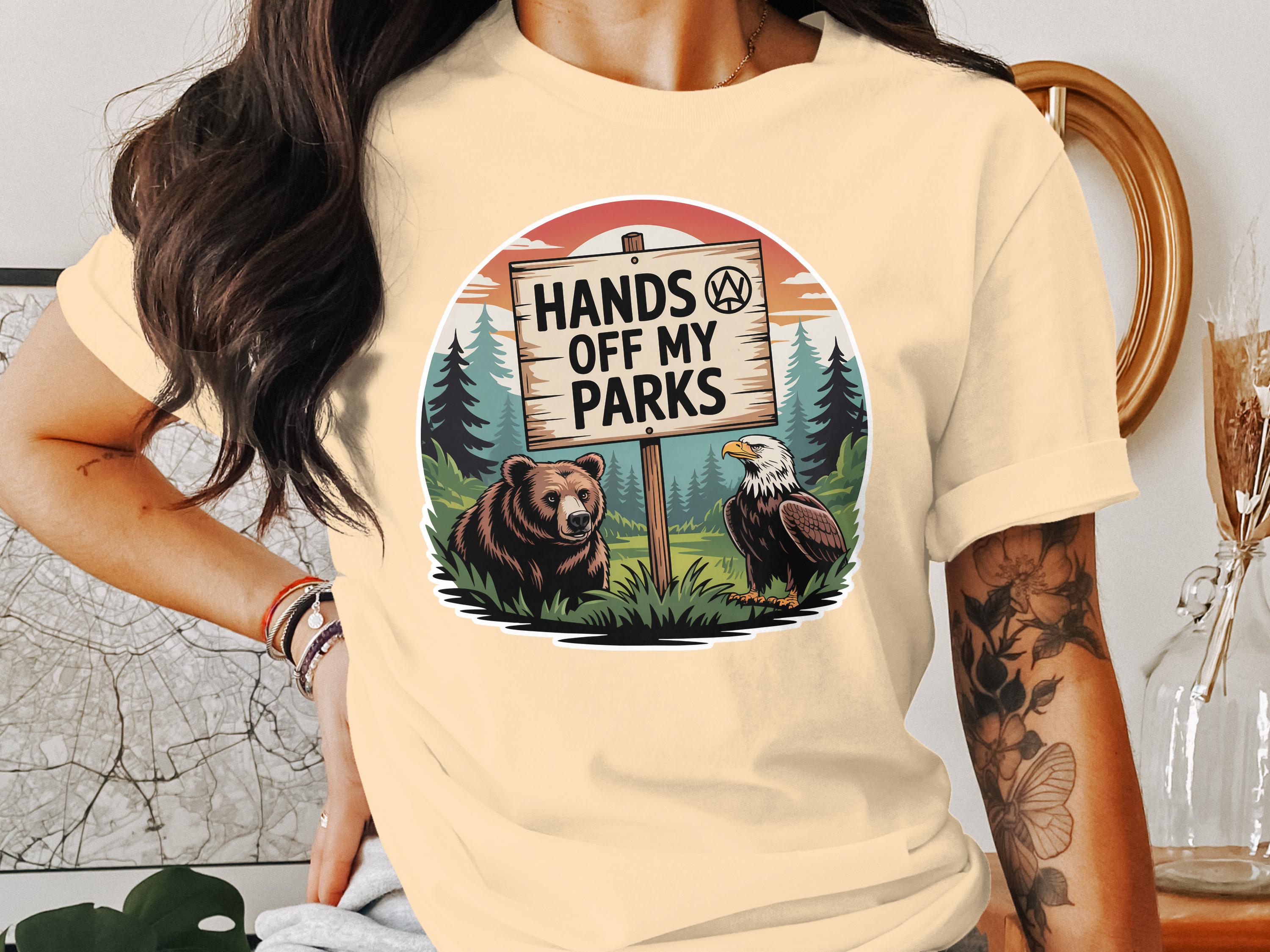 Hands Off My Parks Graphic T-shirt product