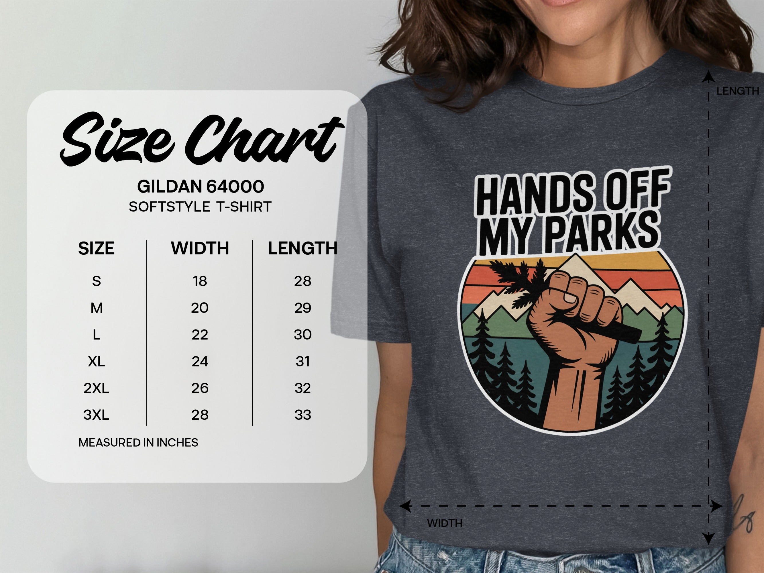 Hands Off My Parks Graphic T-Shirt product