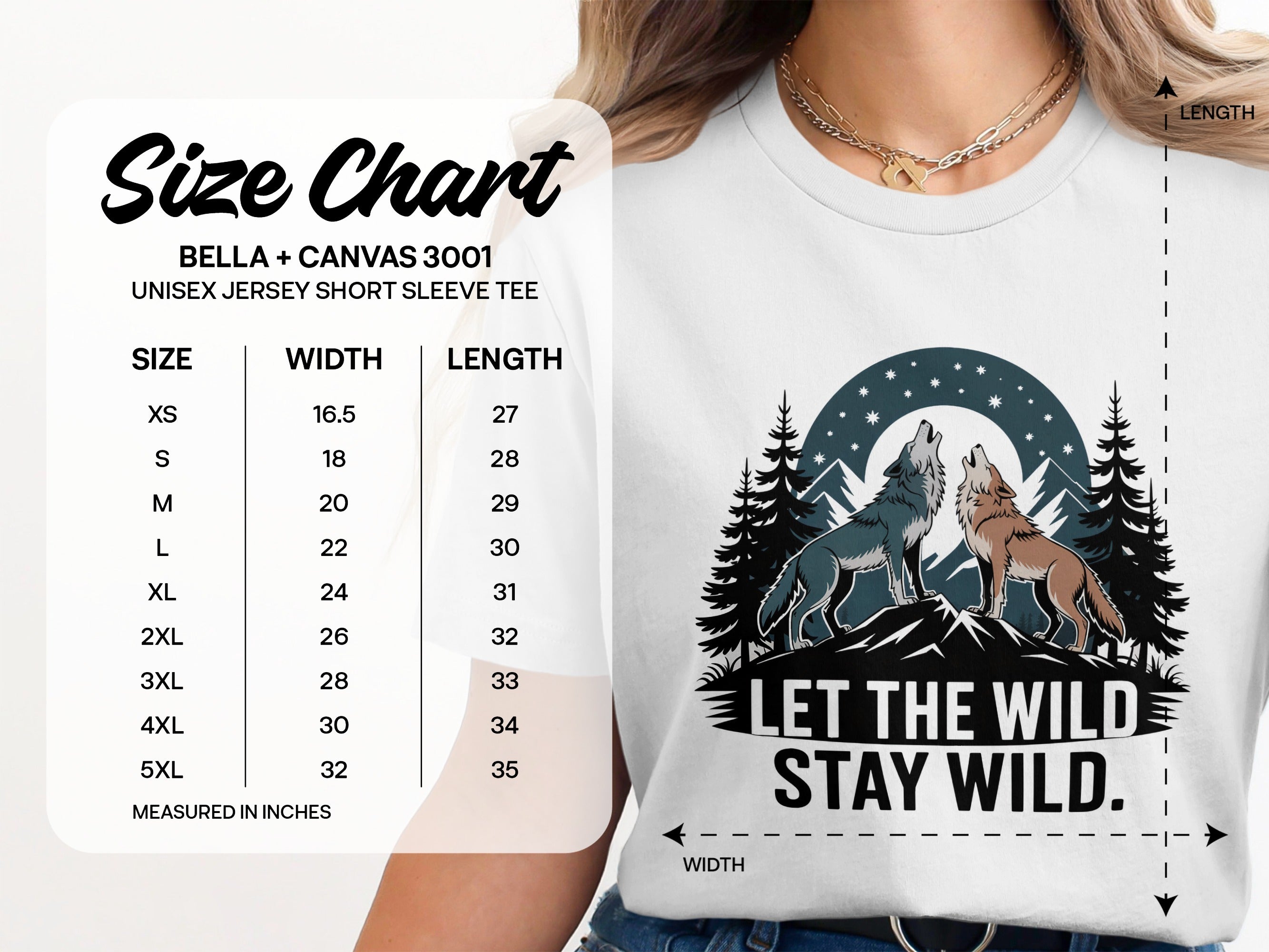 Let the Wild Stay Wild Unisex Jersey product type