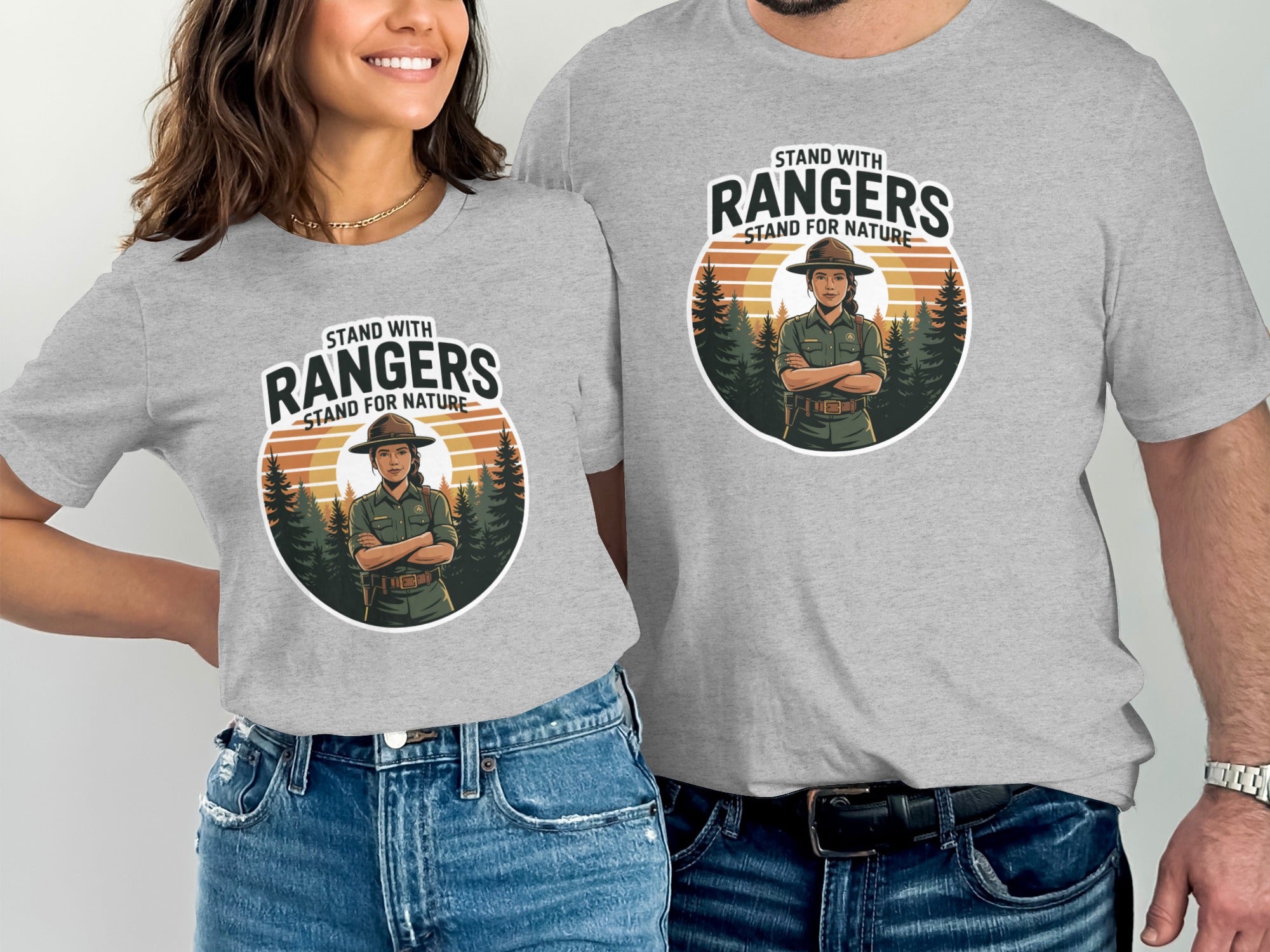 Stand With Rangers Stand For Nature Graphic T-Shirt product