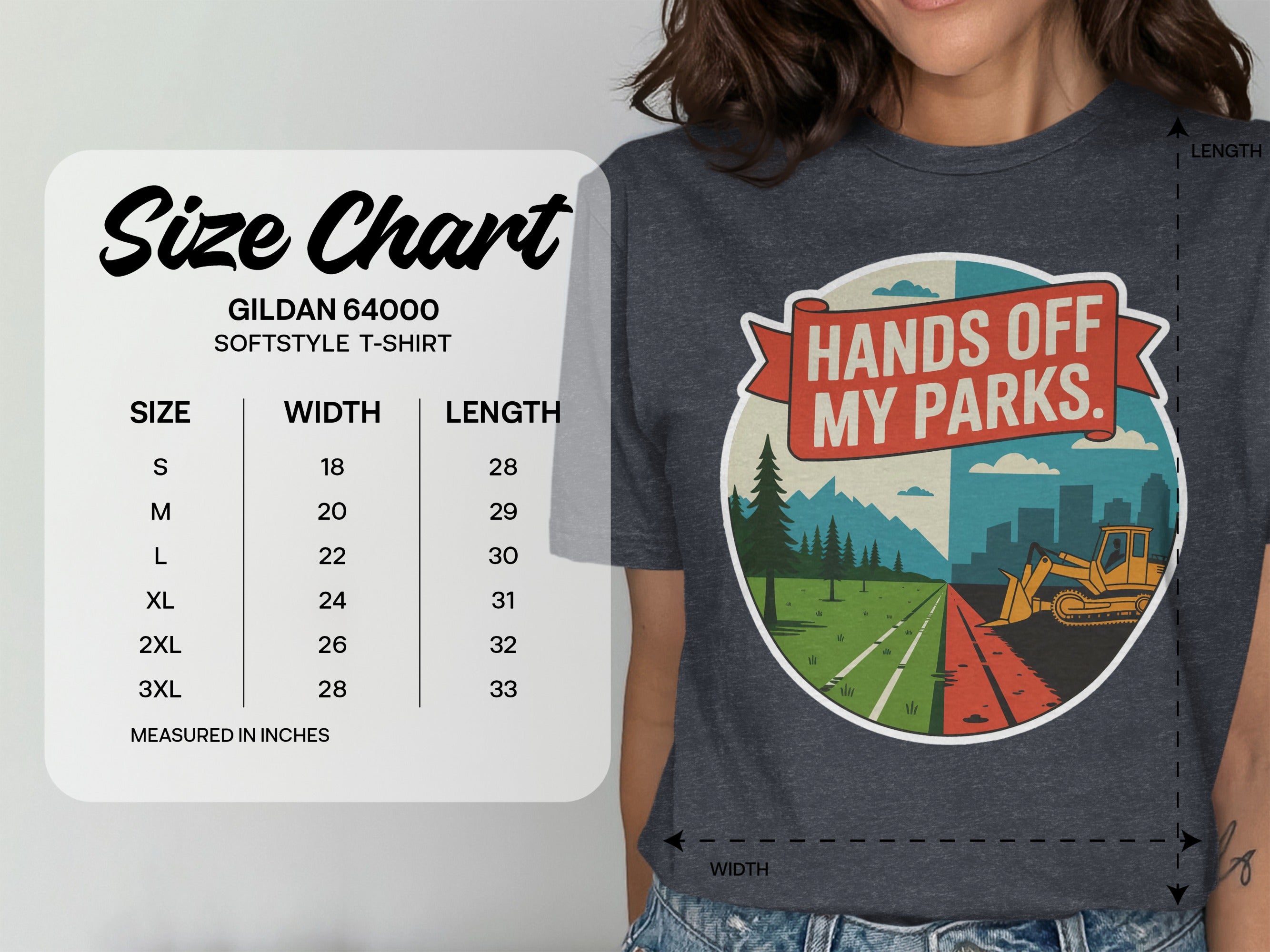 Hands Off My Parks Graphic T-Shirt product