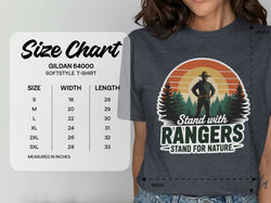 Stand with Rangers Stand for Nature T-Shirt product
