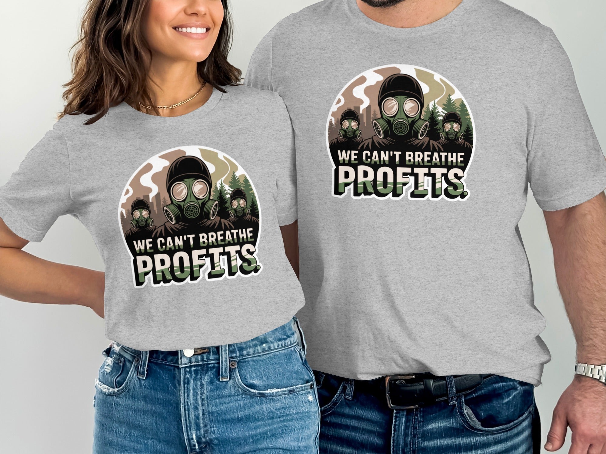 We Can't Breathe Profits Graphic T-shirt product type