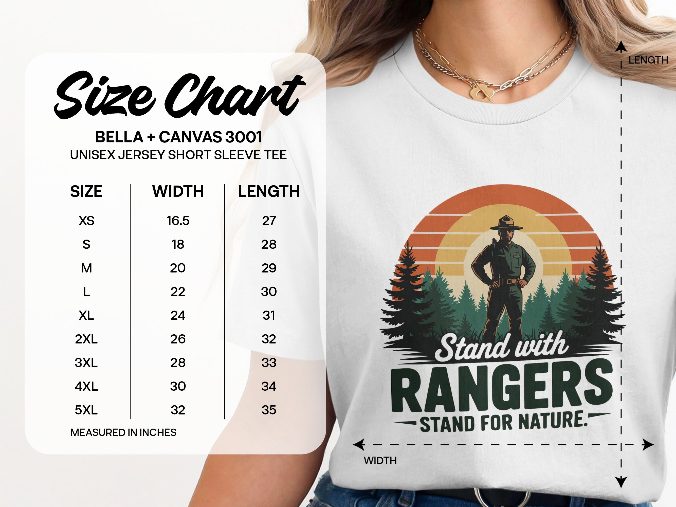 Stand with Rangers Stand for Nature Unisex Jersey product