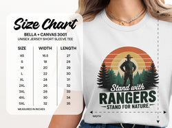 Stand with Rangers Stand for Nature Unisex Jersey product