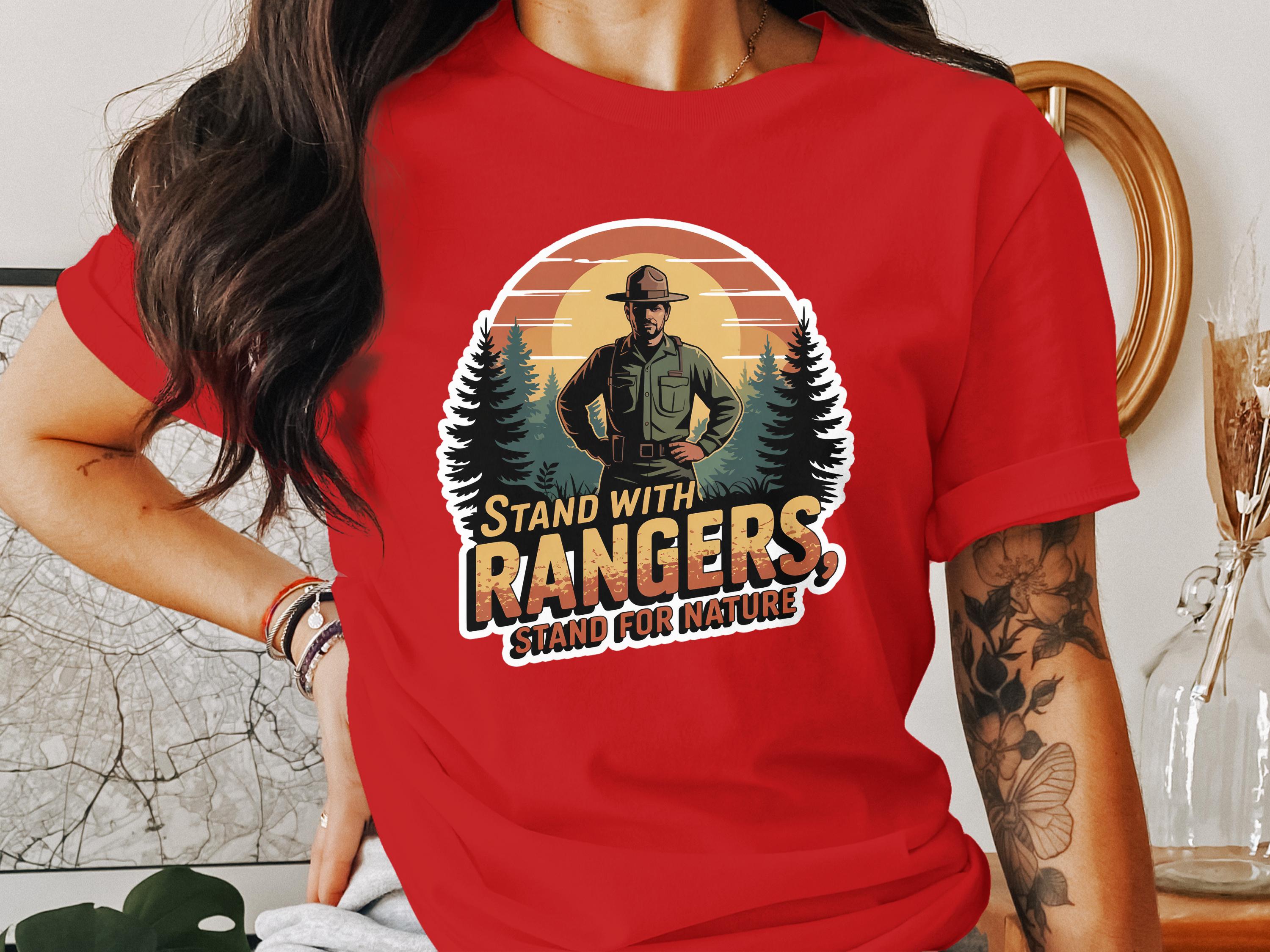 Stand with Rangers Stand for Nature T-shirt product