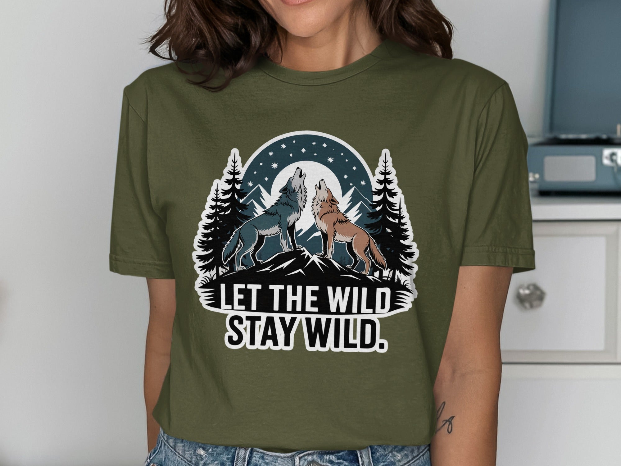 Let The Wild Stay Wild Graphic T-shirt product