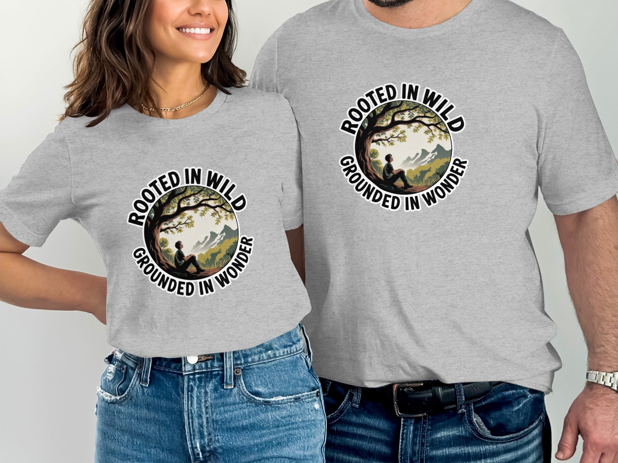 Rooted in Wild Grounded in Wonder Graphic Tee product