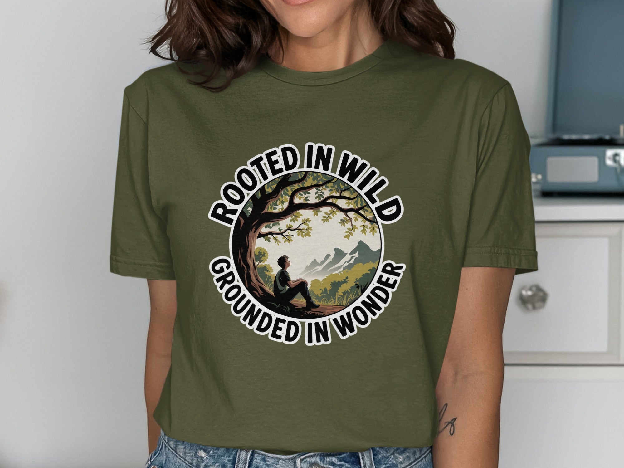 Rooted In Wild Grounded in Wonder T-Shirt product type
