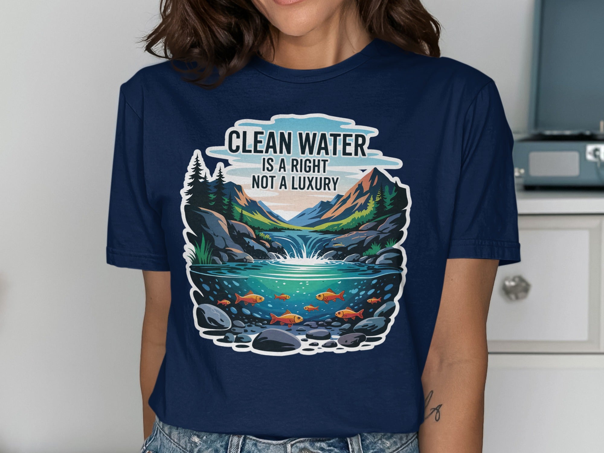 Clean Water Is A Right Not A Luxury T-Shirt product