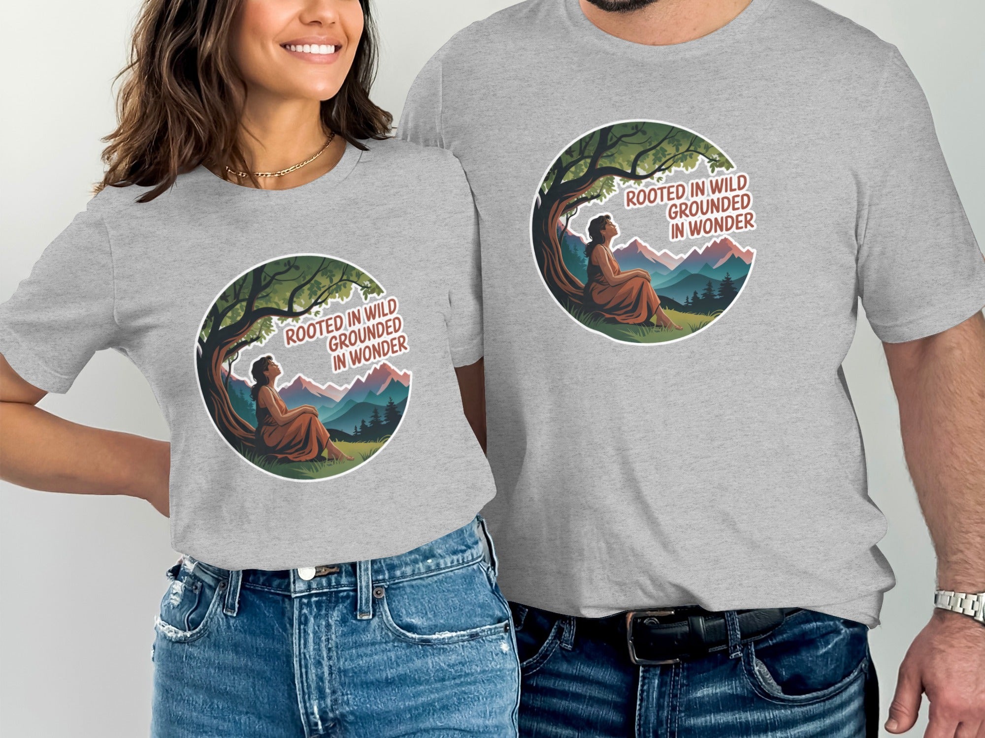 Rooted in Wild Grounded in Wonder Tee Shirt product type