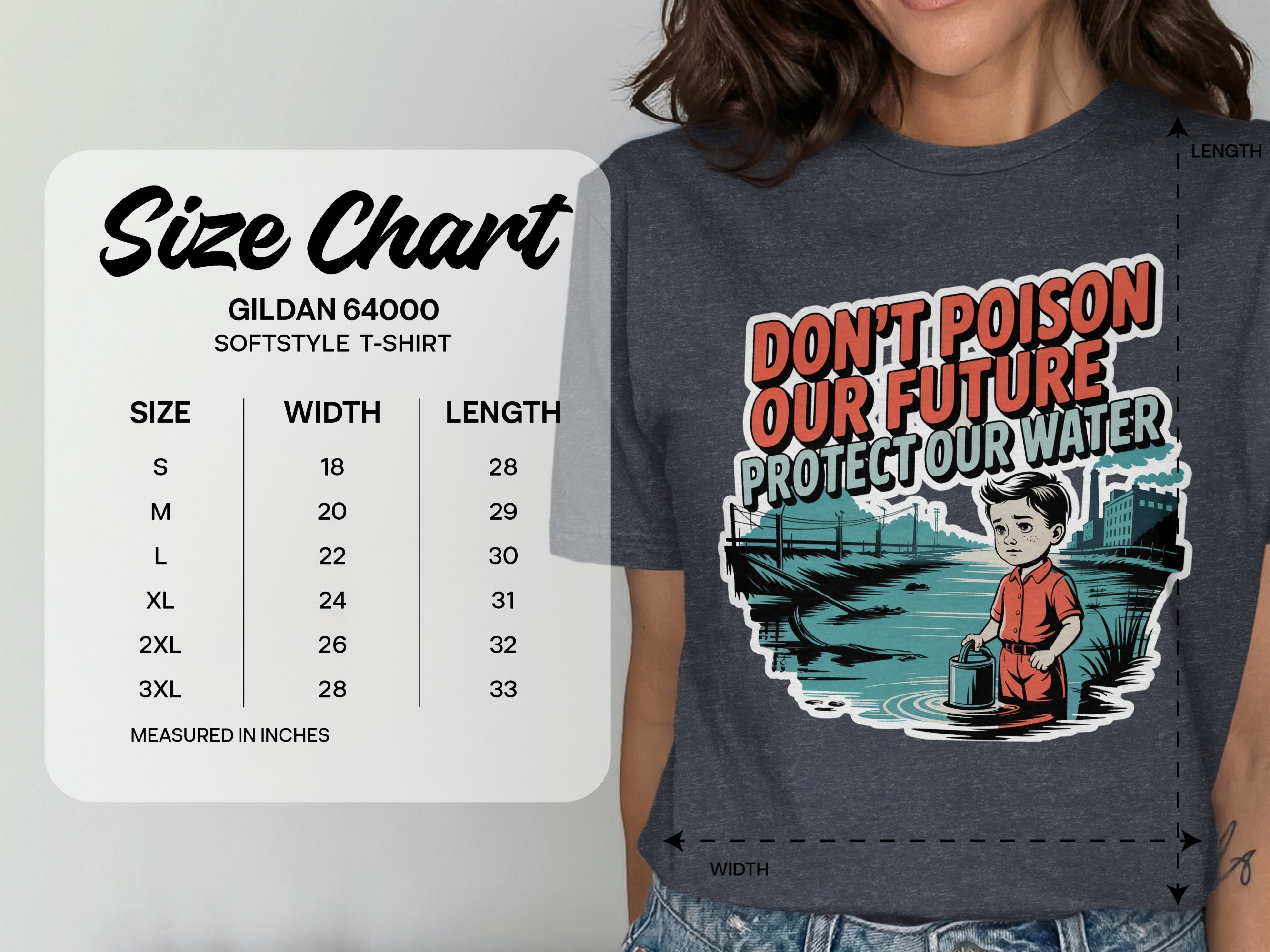 Don't Poison Our Future Protect Our Water T-shirt