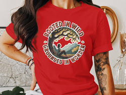 Rooted in Wild Grounded in Wonder T-shirt product type
