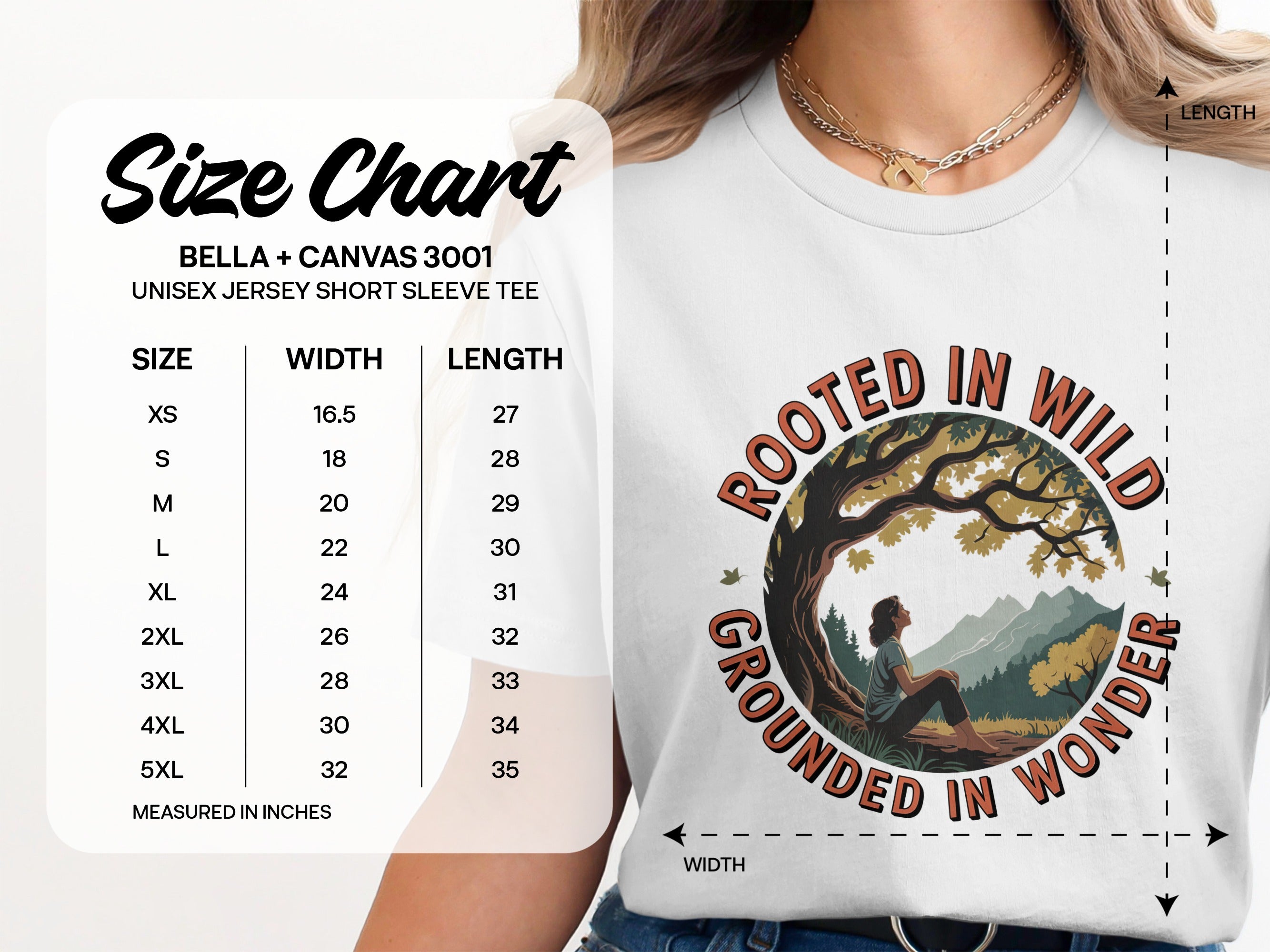 Rooted in Wild Grounded in Wonder T Shirt product type