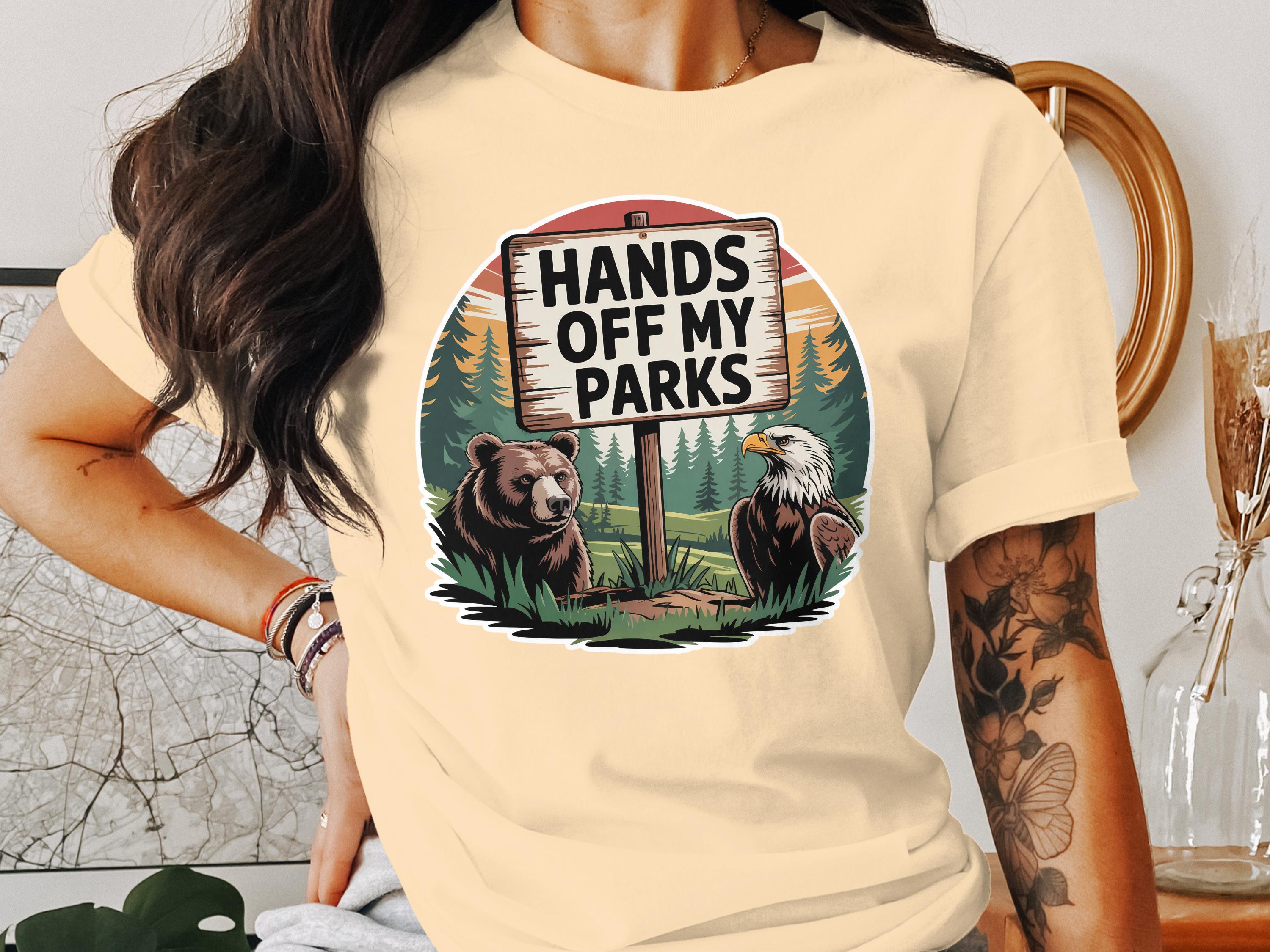 Hands Off My Parks Graphic Tee Shirt product type