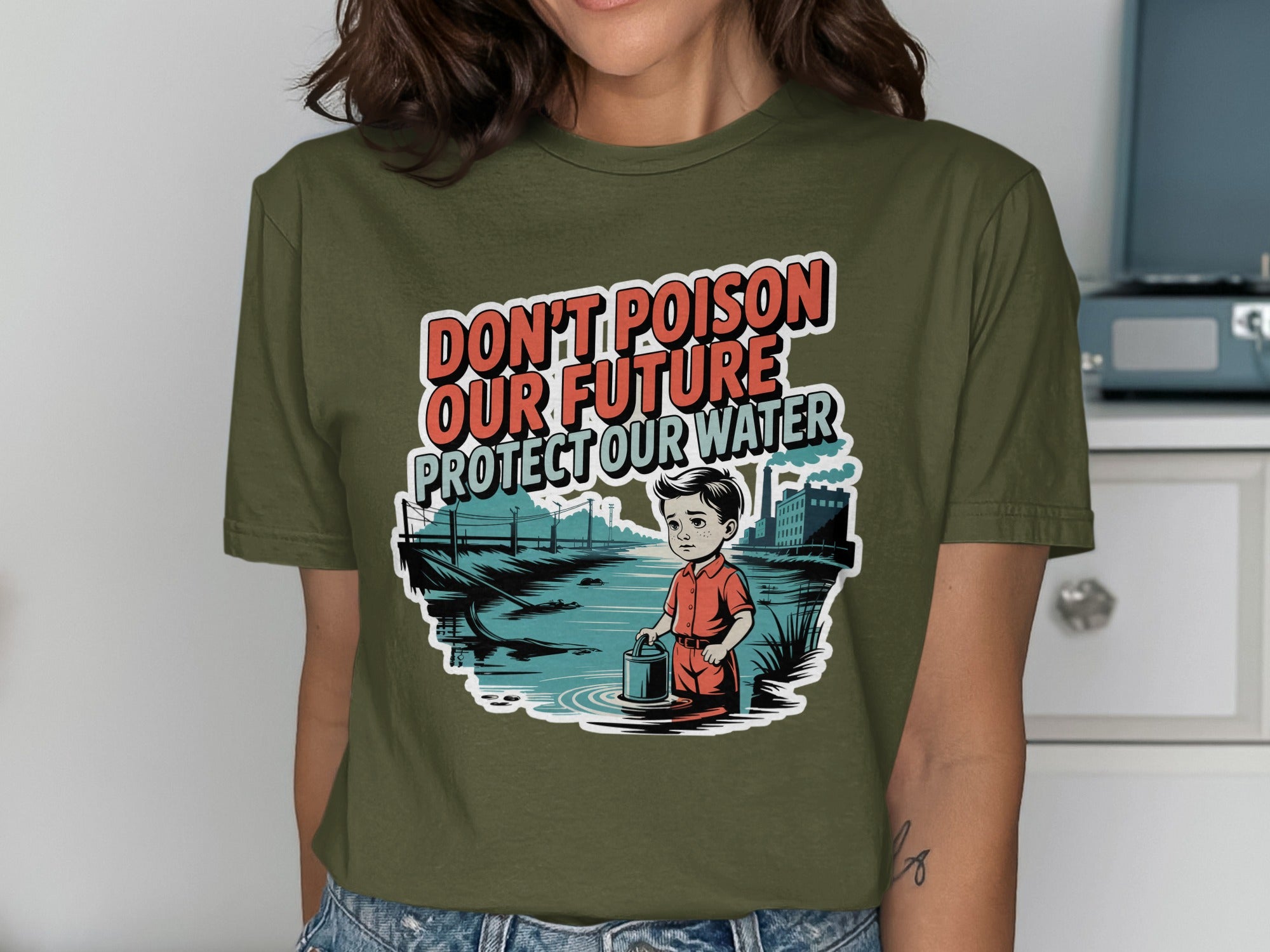 Protect Our Water Don't Poison Our Future T-shirt product