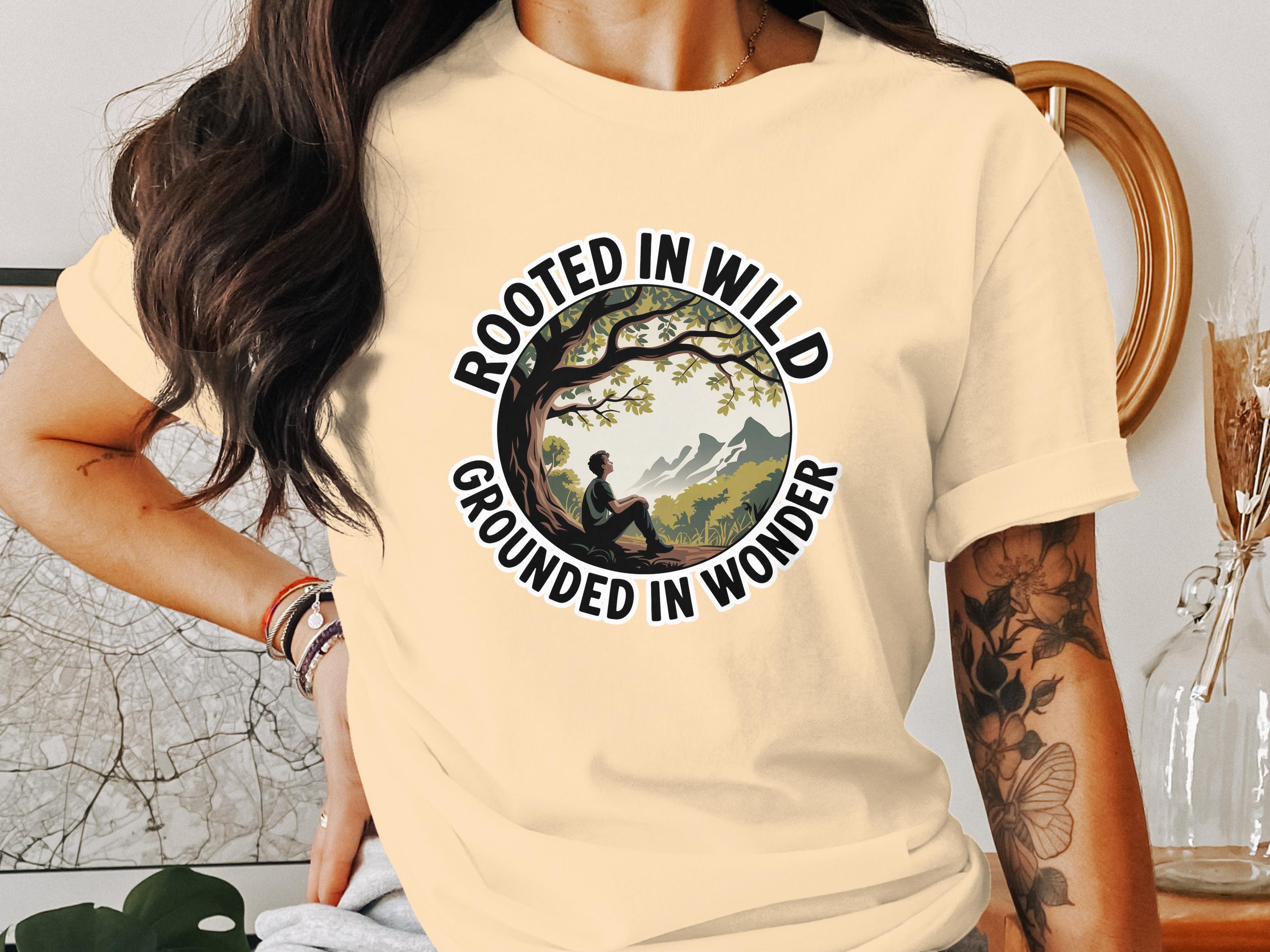 Rooted in Wild Grounded in Wonder Graphic Tee product