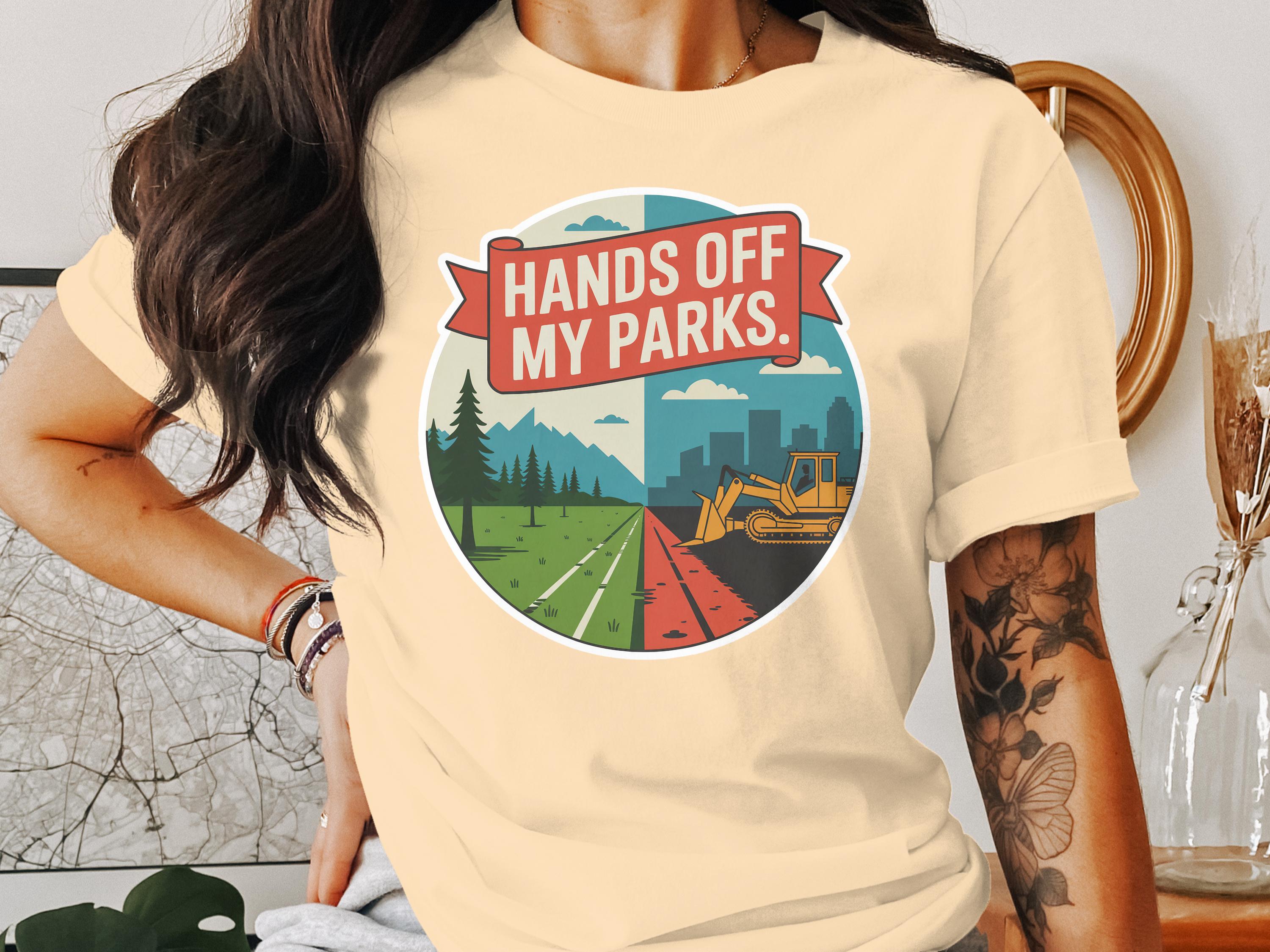 Hands Off My Parks Graphic T-Shirt product