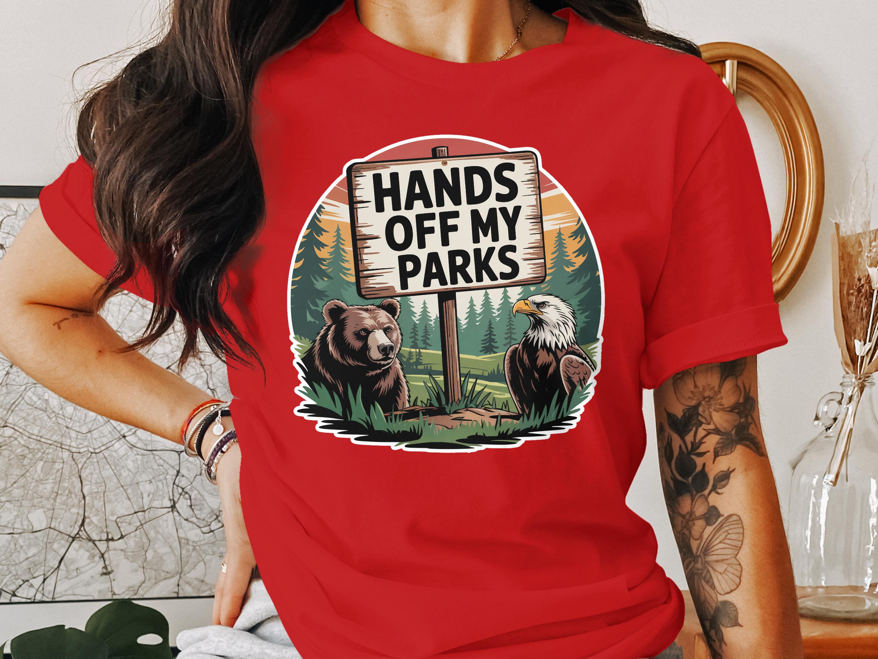 Hands Off My Parks Graphic T-Shirt product