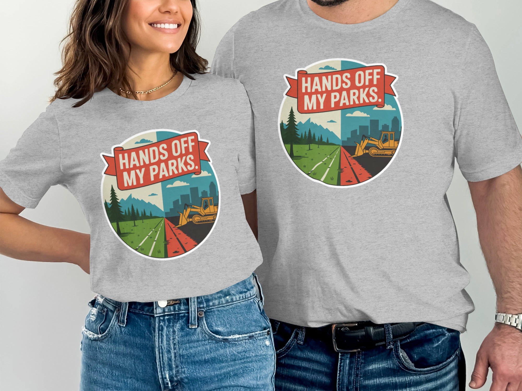 Hands Off My Parks Graphic Tee Shirt product