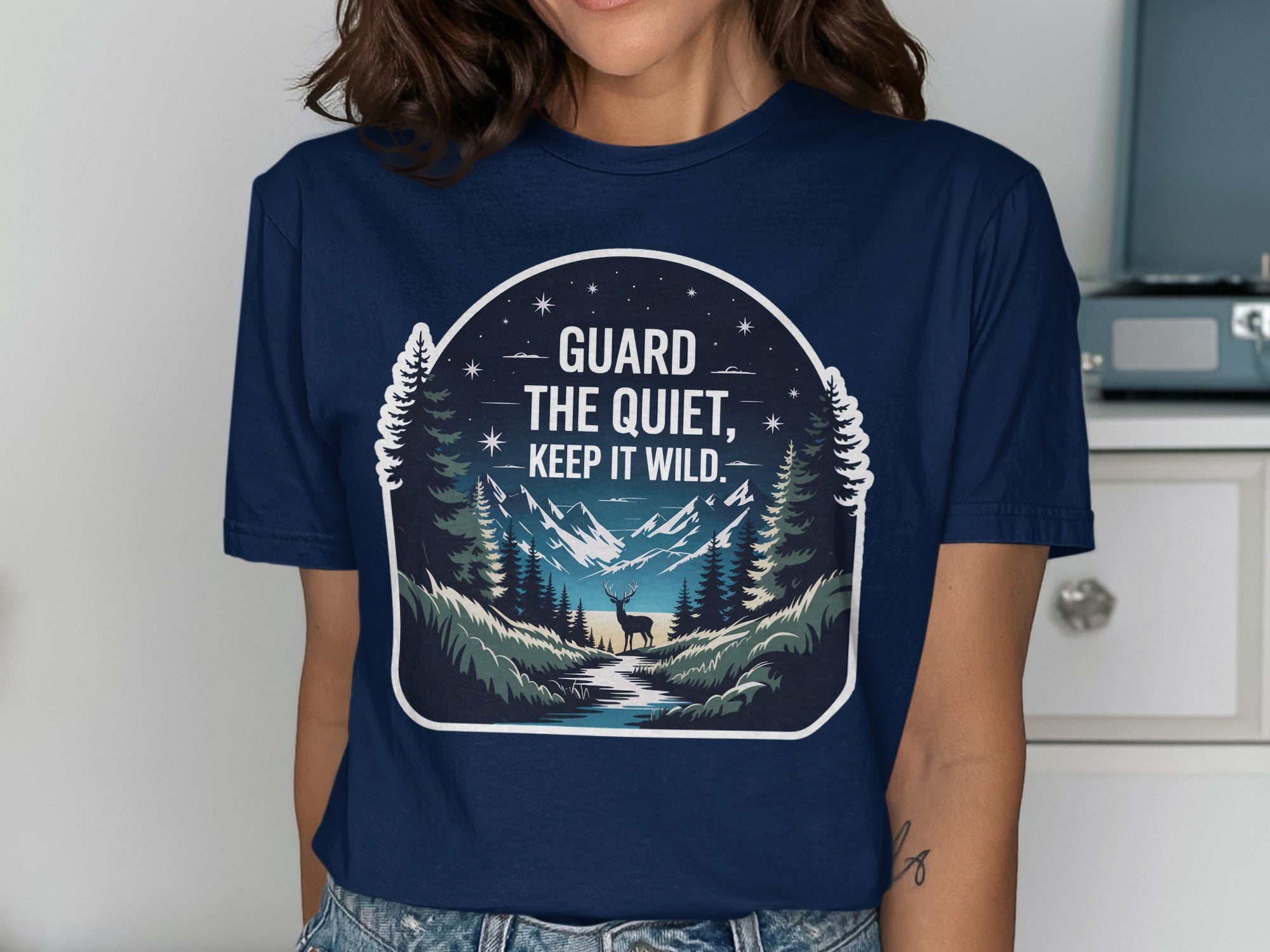 Guard The Quiet Keep It Wild Graphic Shirt product
