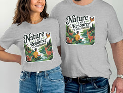 Nature Relationship Squirrel Design Printed Tshirt product