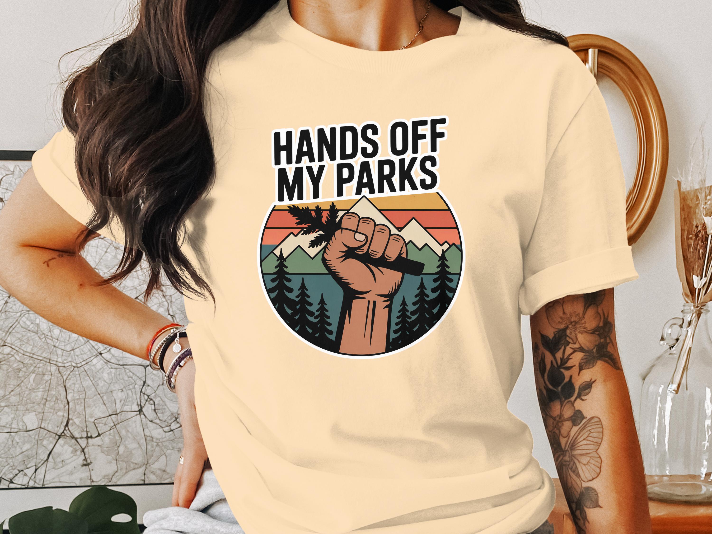 Hands Off My Parks Graphic Unisex T Shirt product