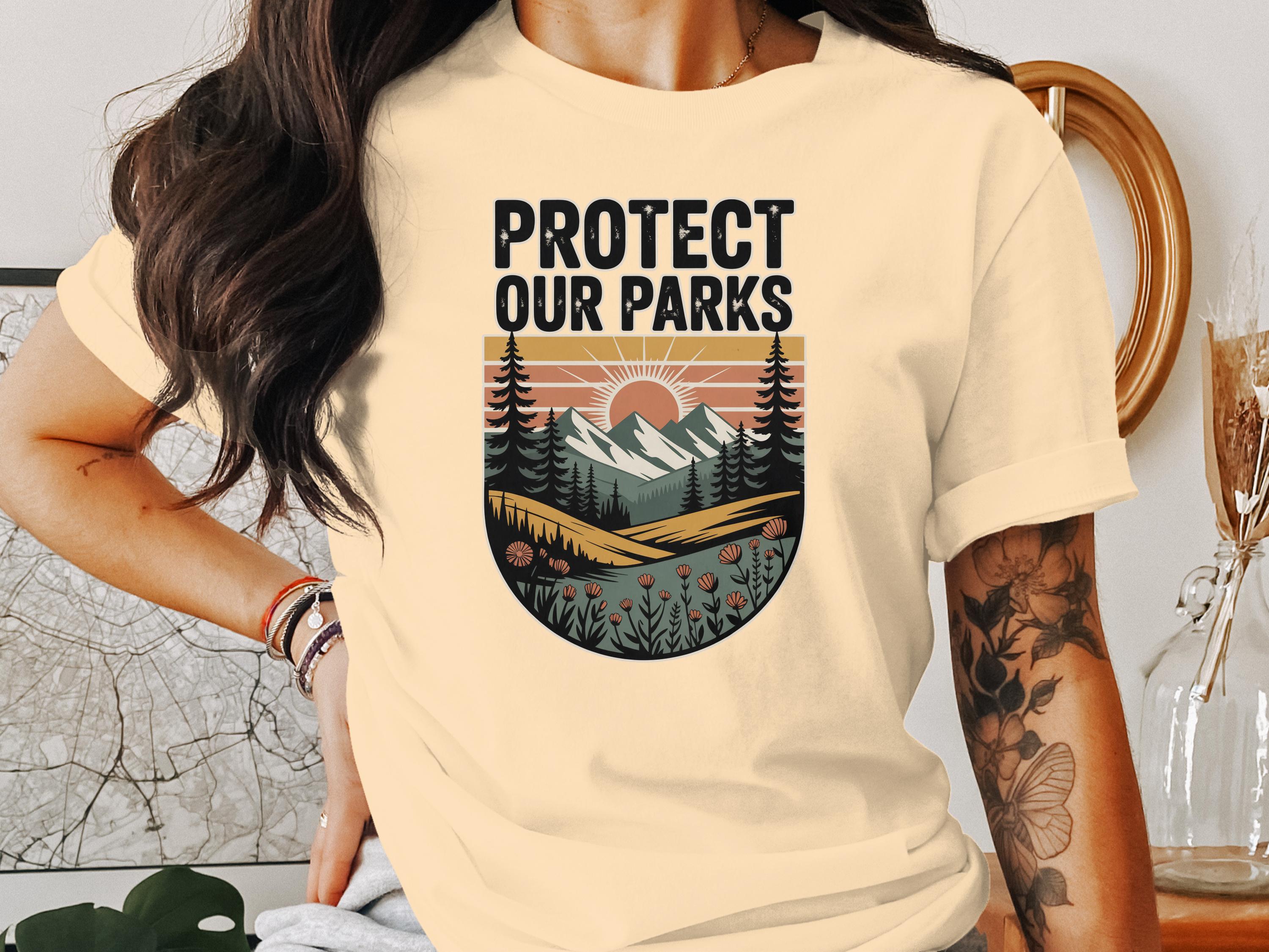 Protect Our Parks Scenic Design T-Shirt product