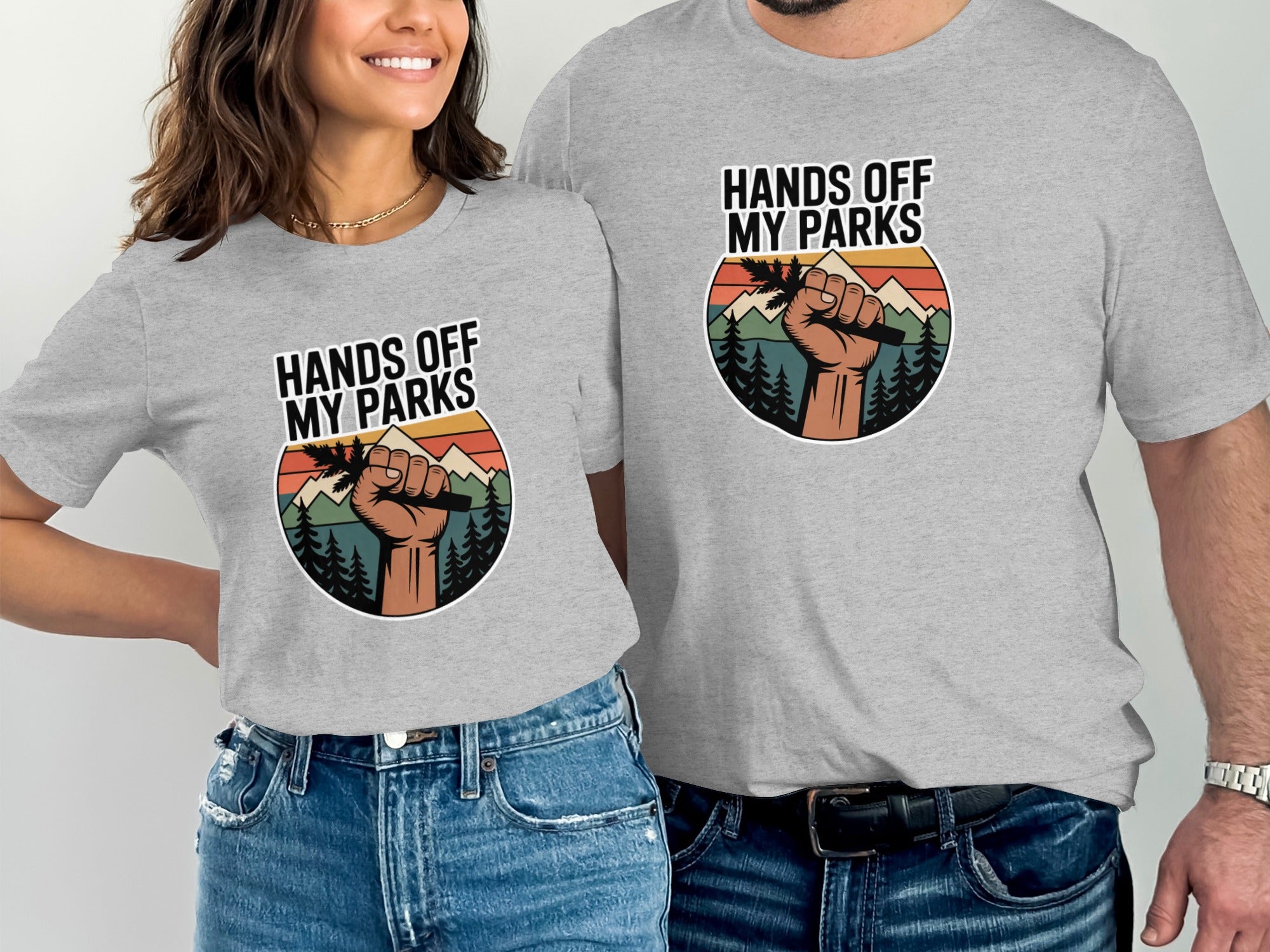 Hands Off My Parks Graphic Tee Shirt product