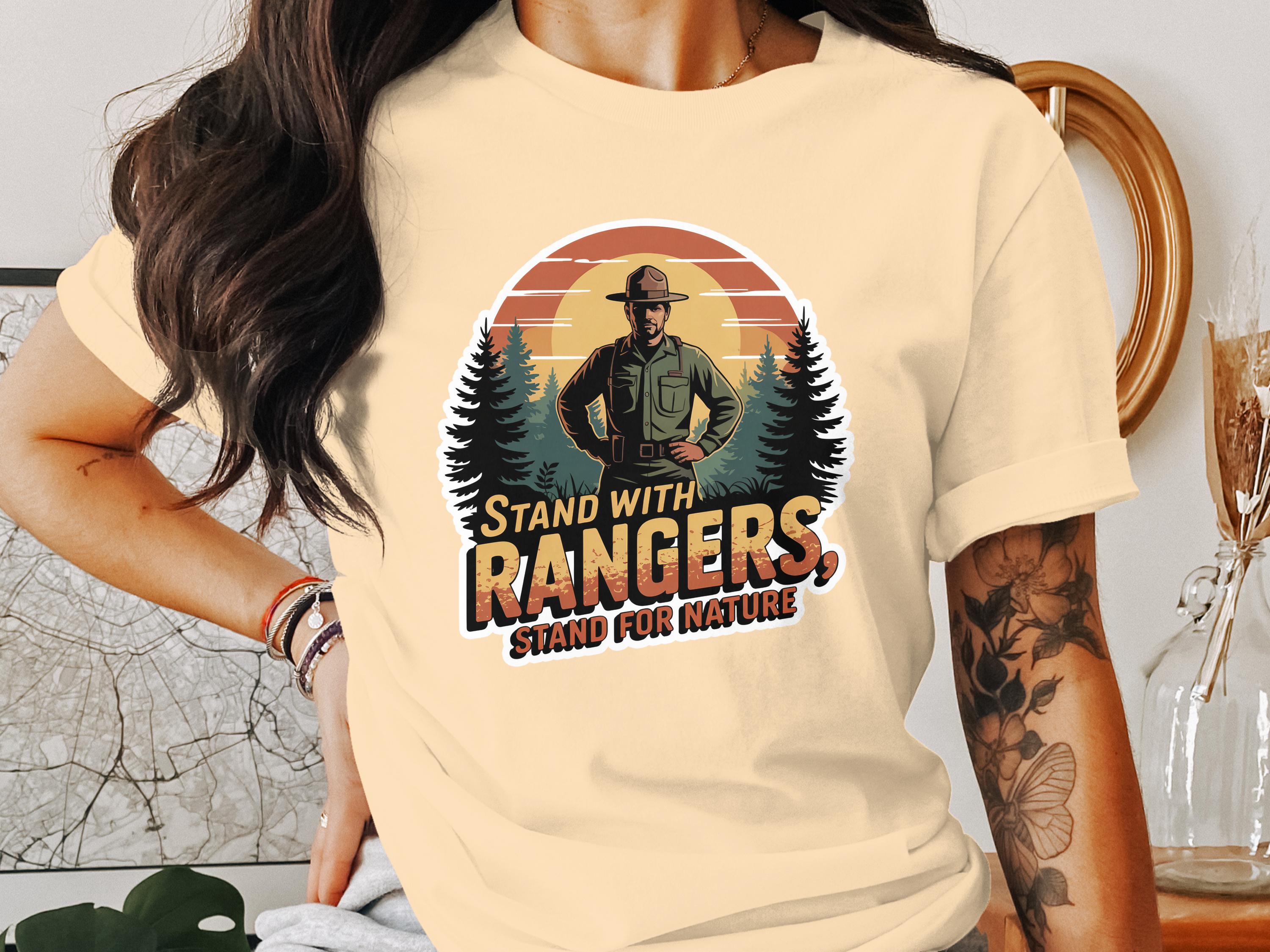 Stand With Rangers Stand For Nature Graphic Shirt product