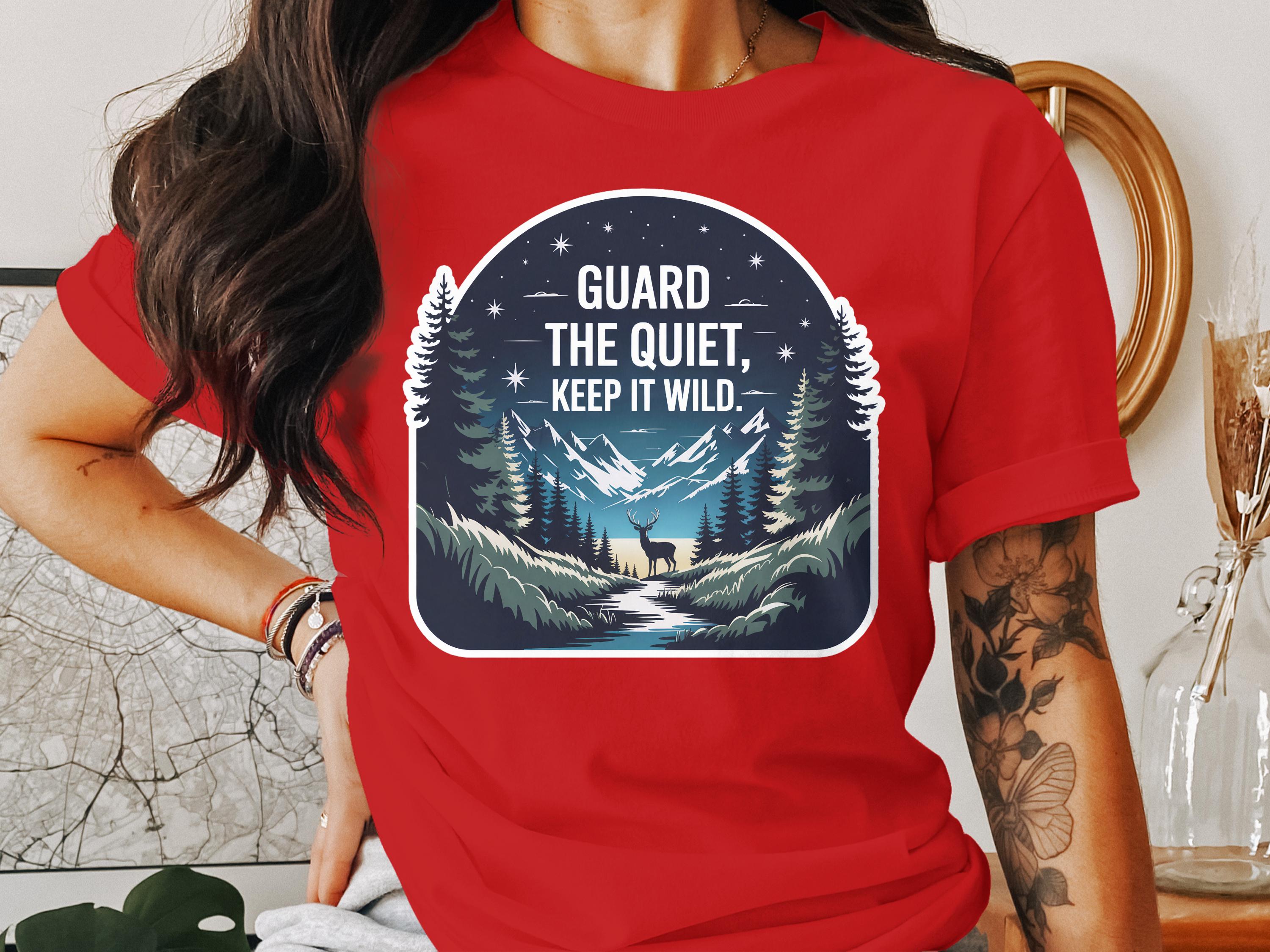 Guard The Quiet Keep It Wild Graphic T-Shirt product